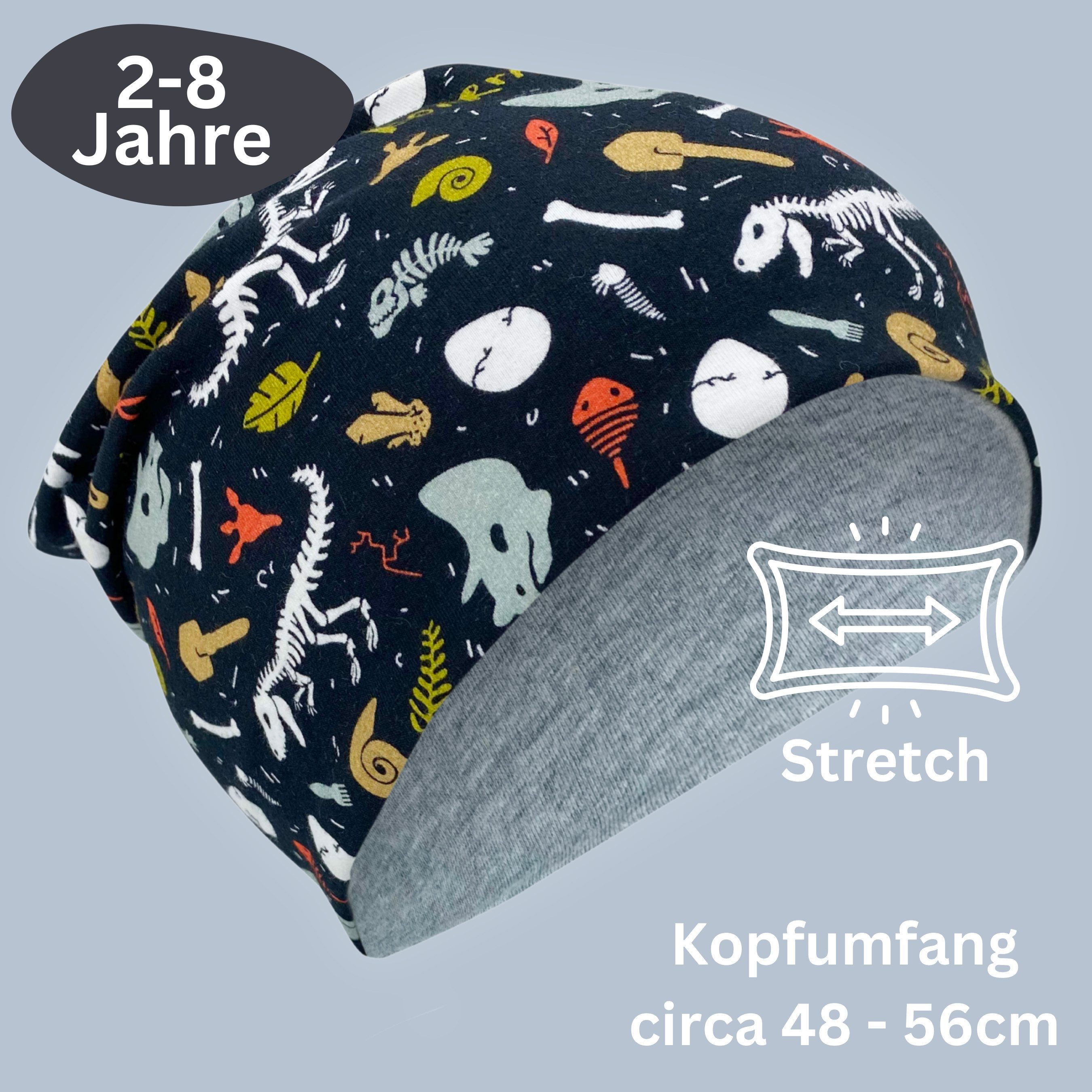 HECKBO Beanie HECKBO Kinder Mädchen Jungen Beanie Mütze & Loop-Schal Set – Bild 3 von 5