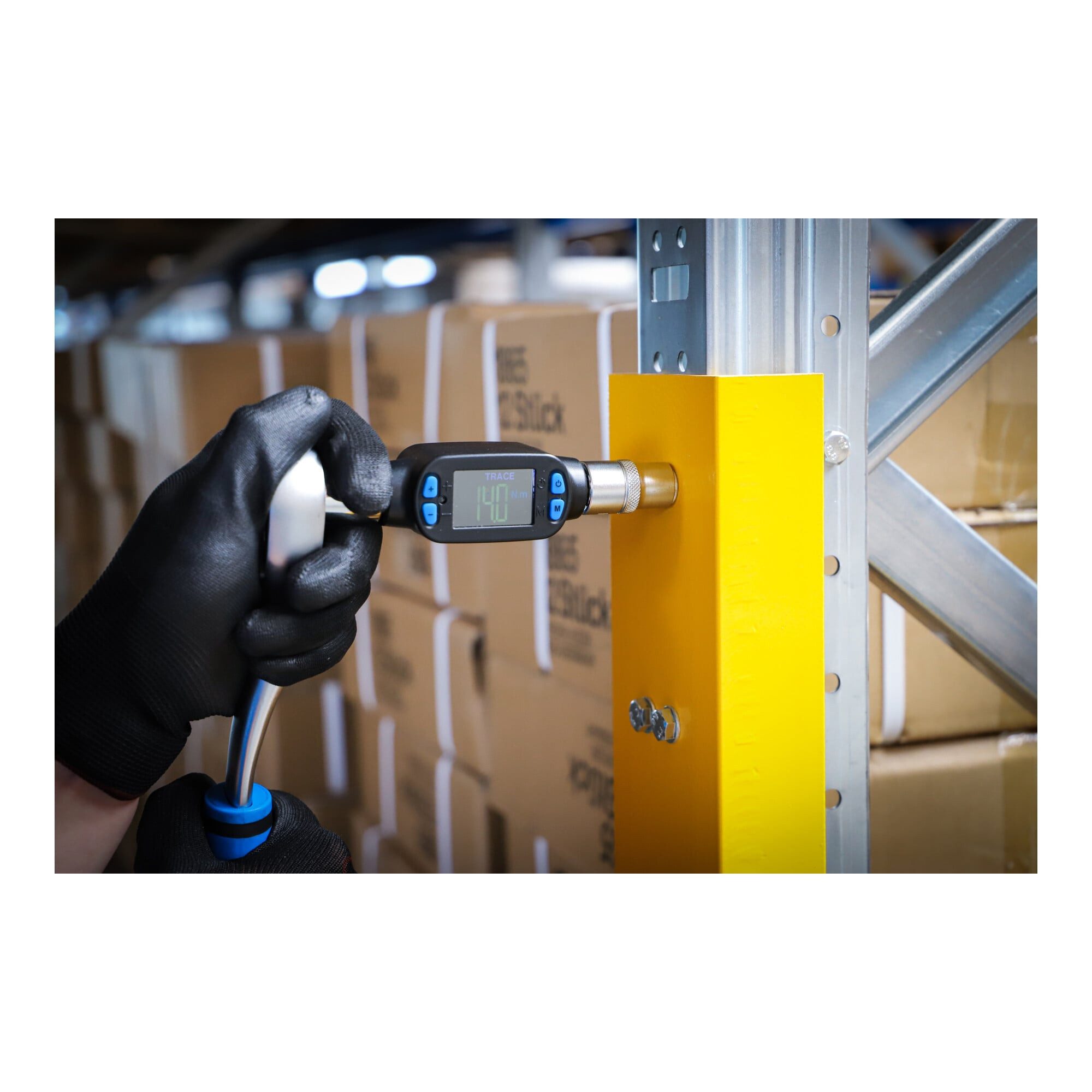 BGS technic Drehmomentschlüssel BGS Digitaler Drehmoment-Adapter 12,5 mm (1/2) 40 - 200 Nm