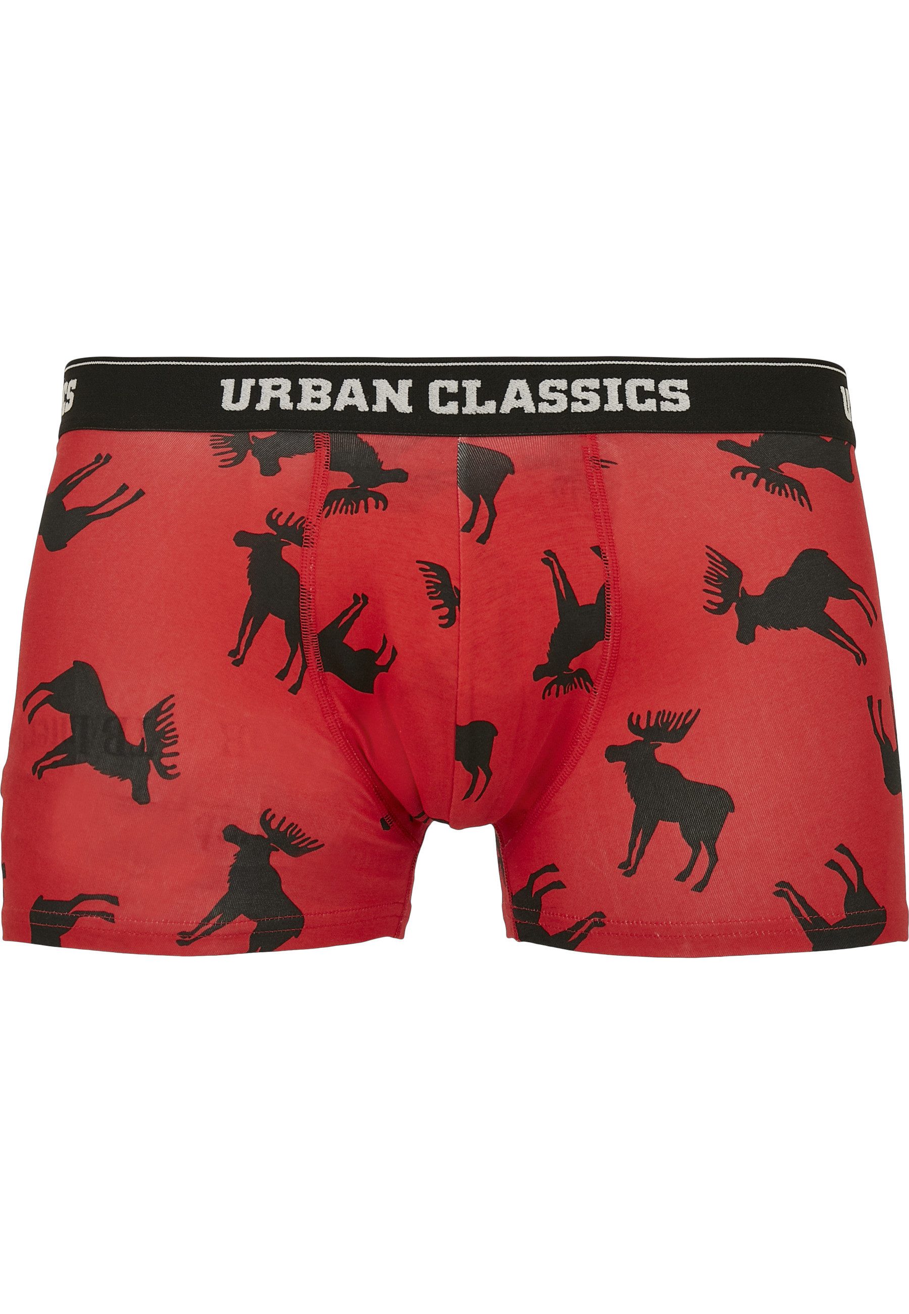 URBAN CLASSICS Boxershorts Urban Classics Männer Boxer Shorts 3-Pack (1-St)