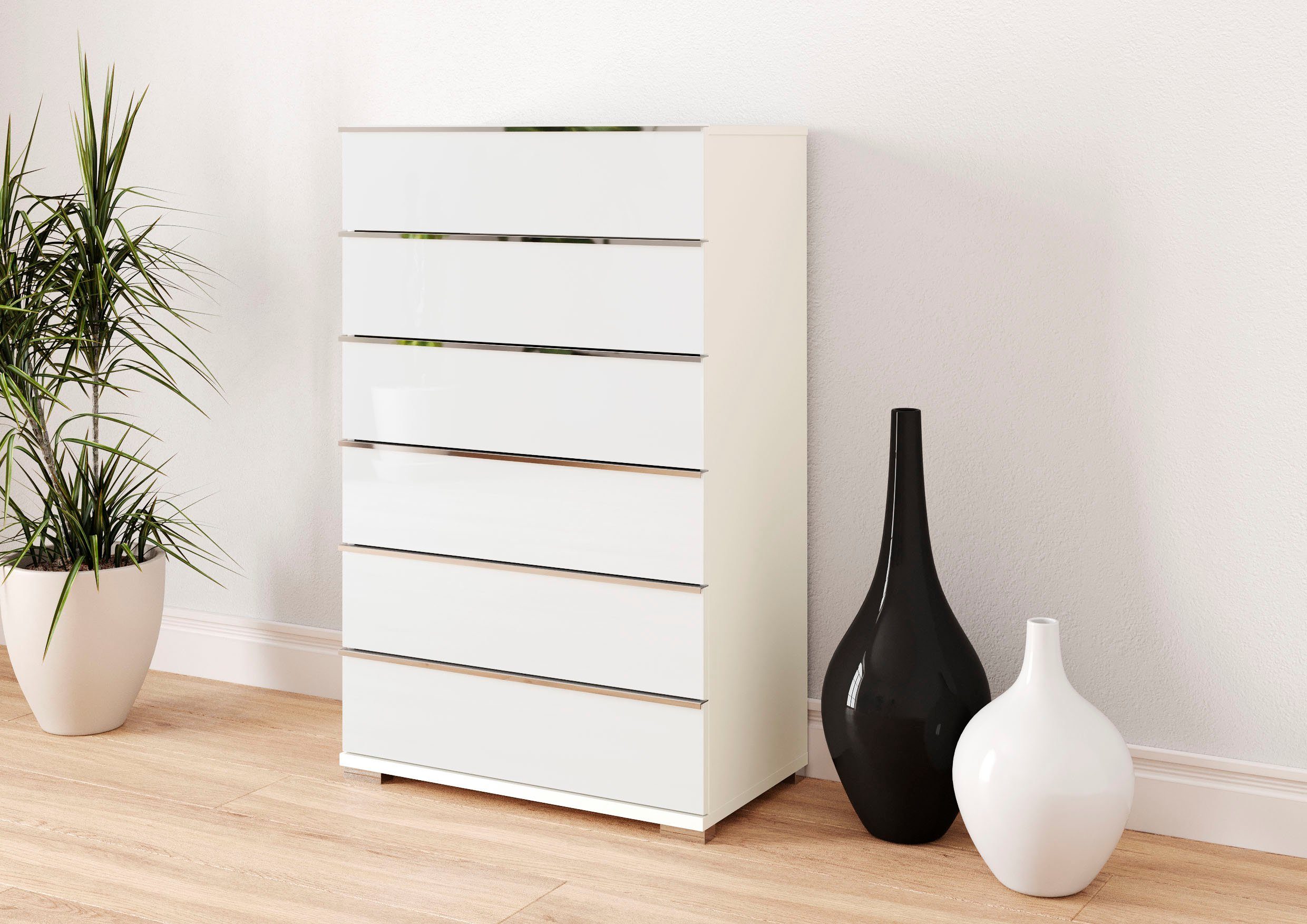 Musterring Schubkastenkommode Imola W, mit Selbsteinzug und Dämpfung