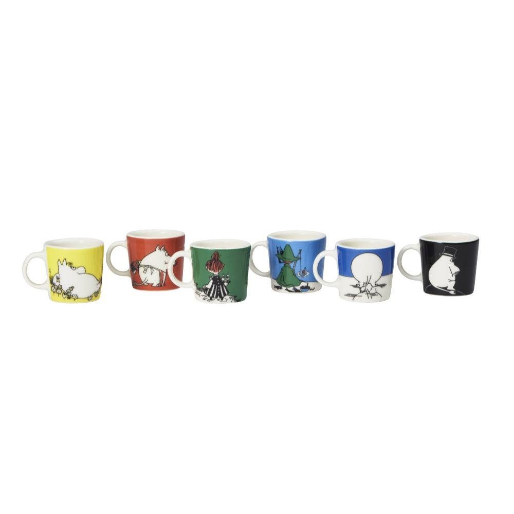 Mini-Tassen-Set Classics Kindergeschirr-Set ARABIA (6-teilig) Moomin 1st