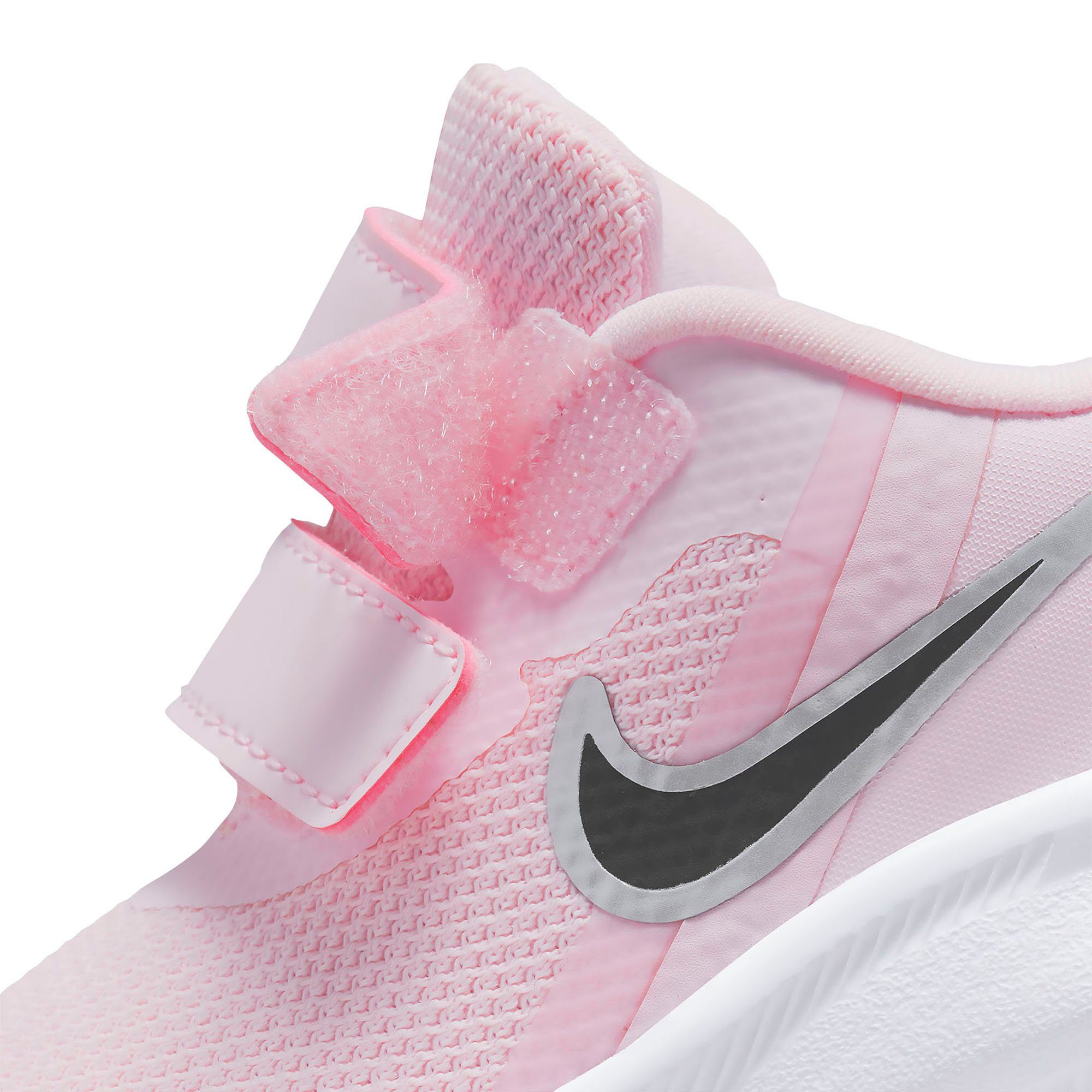 Nike STAR RUNNER 3 Klettverschluss Laufschuh (TD) pink mit