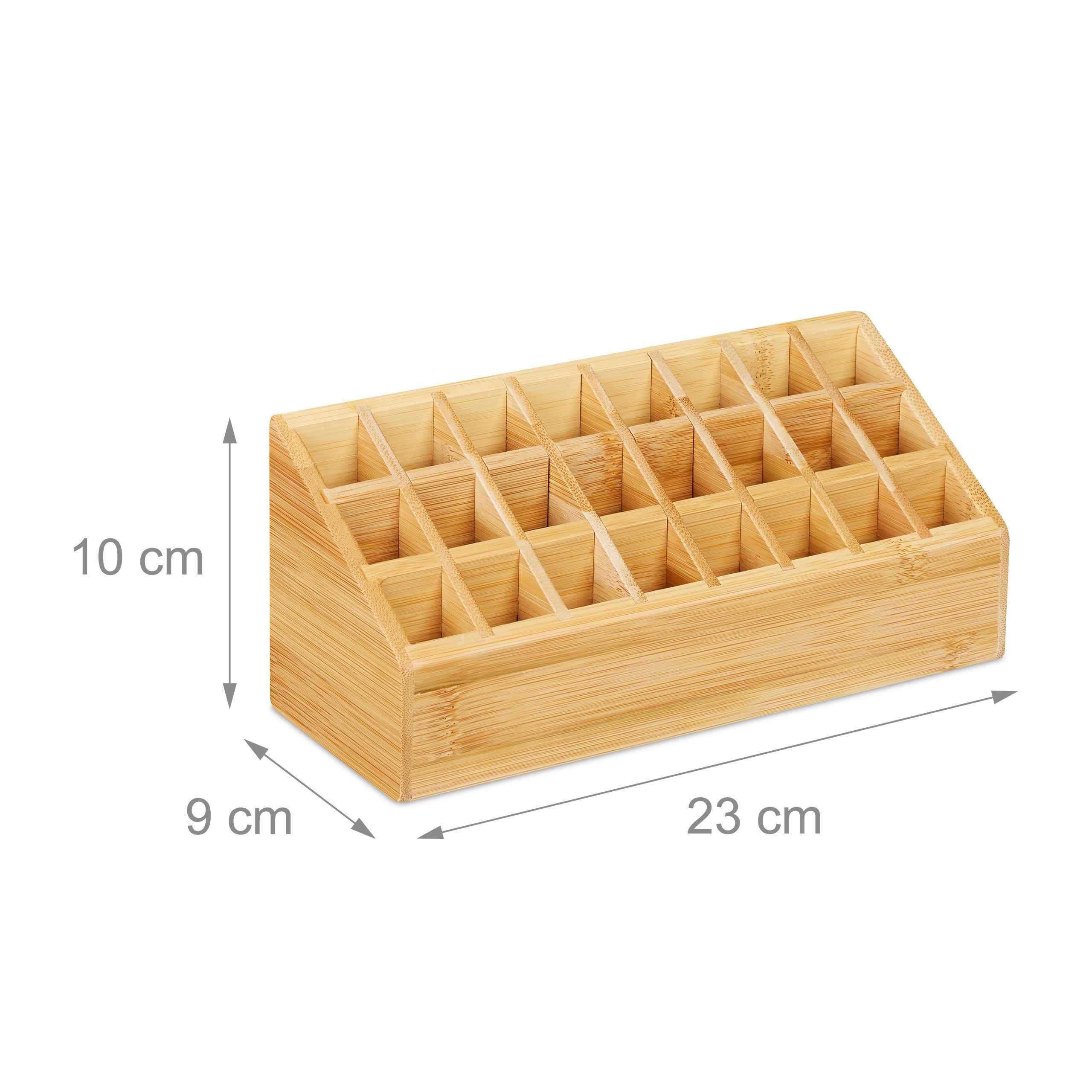 relaxdays Make-Up Organizer Lippenstifthalter 24 Fächer, 1-tlg. – Bild 4 von 5