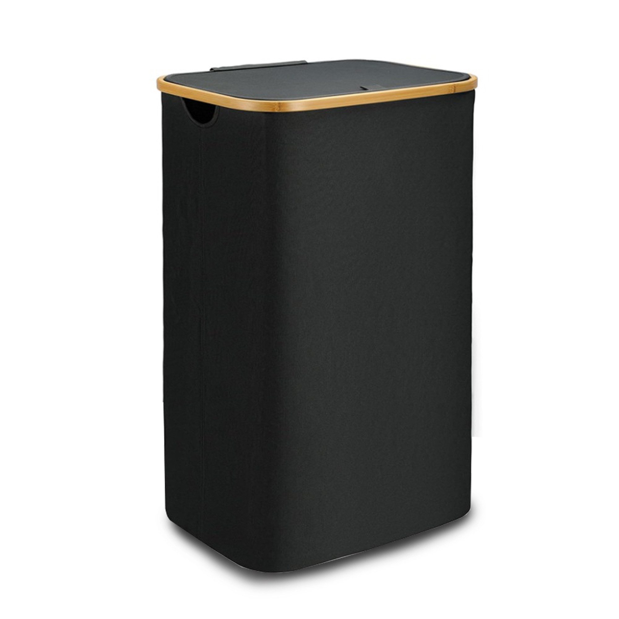 Wäschekorb mit Bambusrahmen inkl. herausnehmbarer Tasche