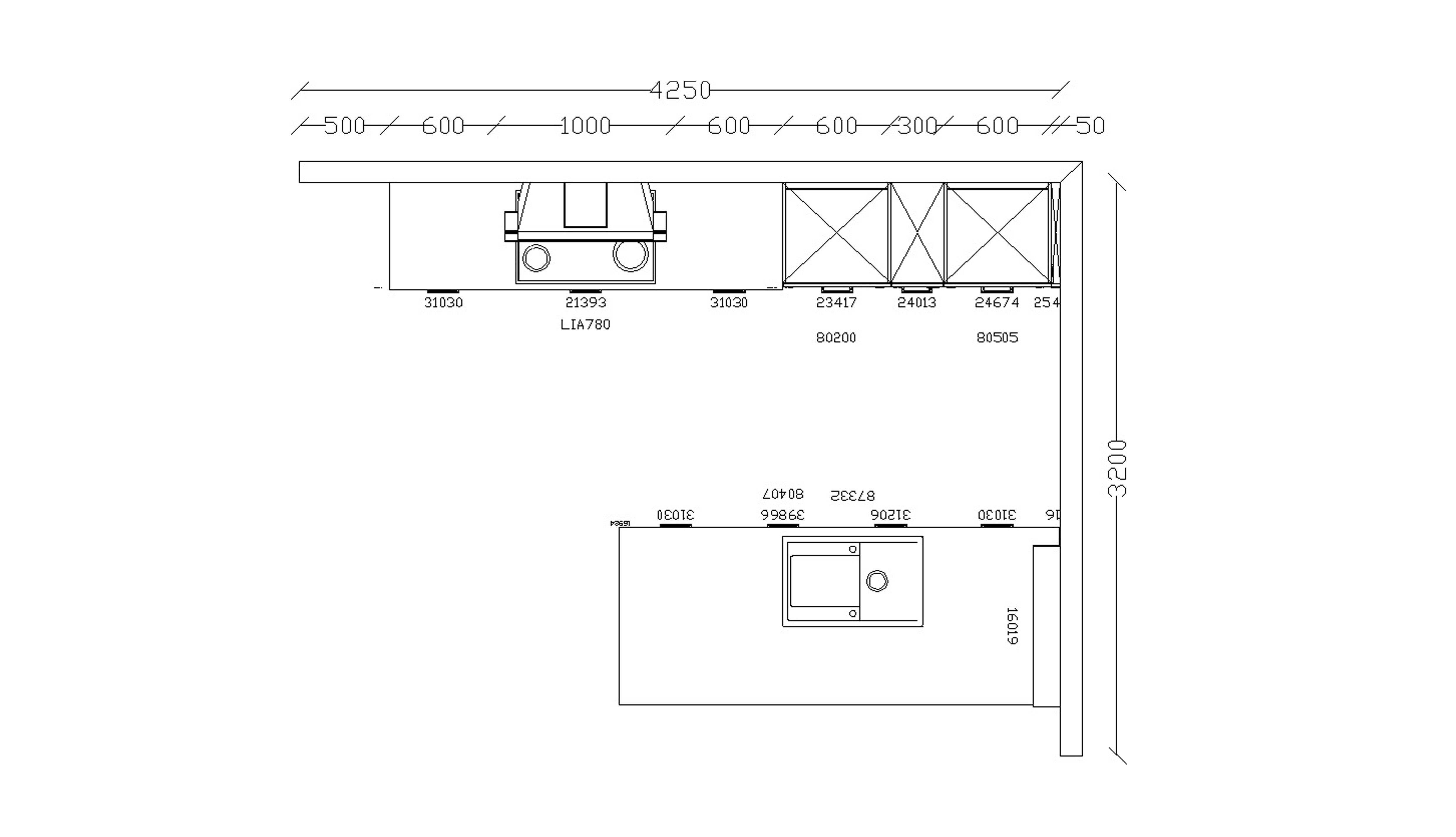 nobilia® Kücheninsel Molde, individuell anpassbar, gratis Küchenplanung mit Profis, (Breite 315 cm), vormontiert, wahlw. mit E-Geräten, Preis inkl.Lieferung