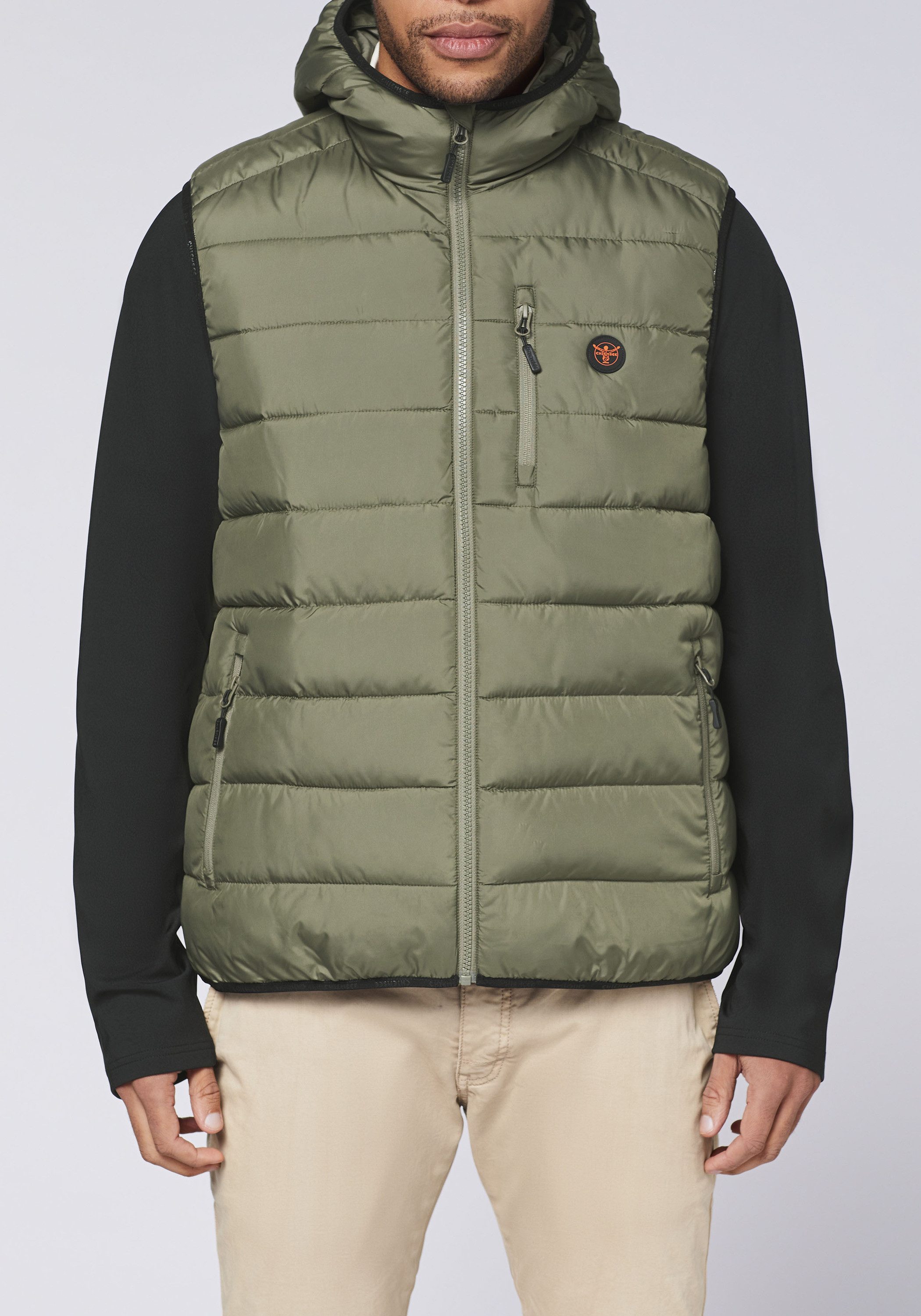 Chiemsee Steppweste Weste im gesteppten Puffer-Design 1 (1-tlg)