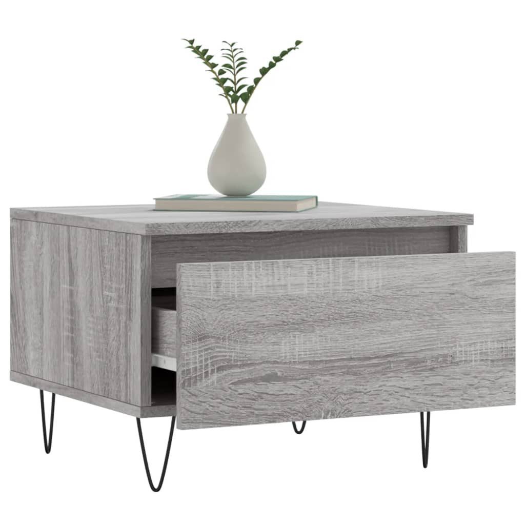 Holzwerkstoff Couchtisch Sonoma Sonoma Grau cm Grau 50x46x35 (1-St) Sonoma | vidaXL Grau Couchtisch