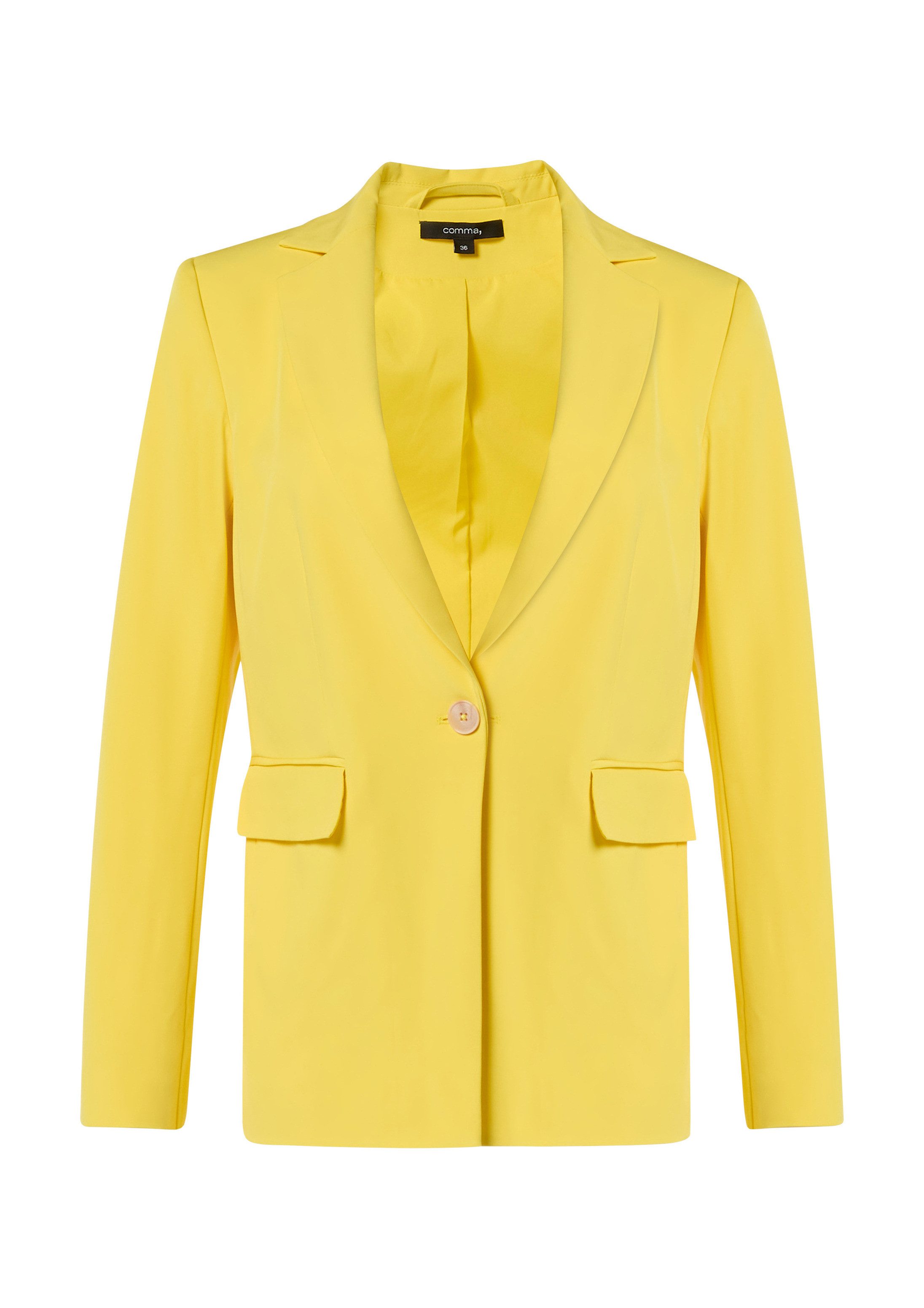 comma Jackenblazer Indoor-Blazer Blazer aus Viskosestretch