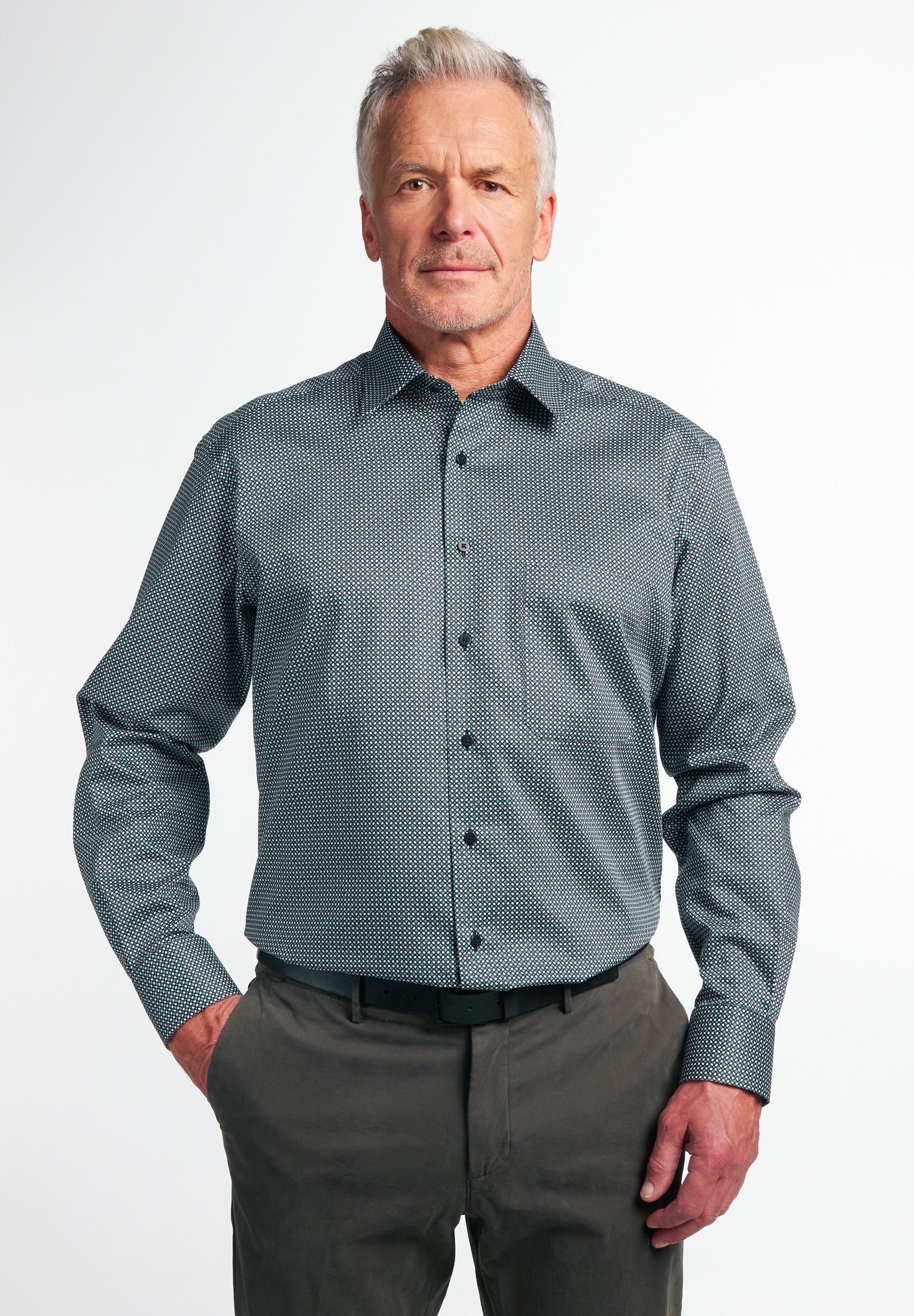 Eterna Langarmhemd COMFORT FIT NON IRON günstig online kaufen