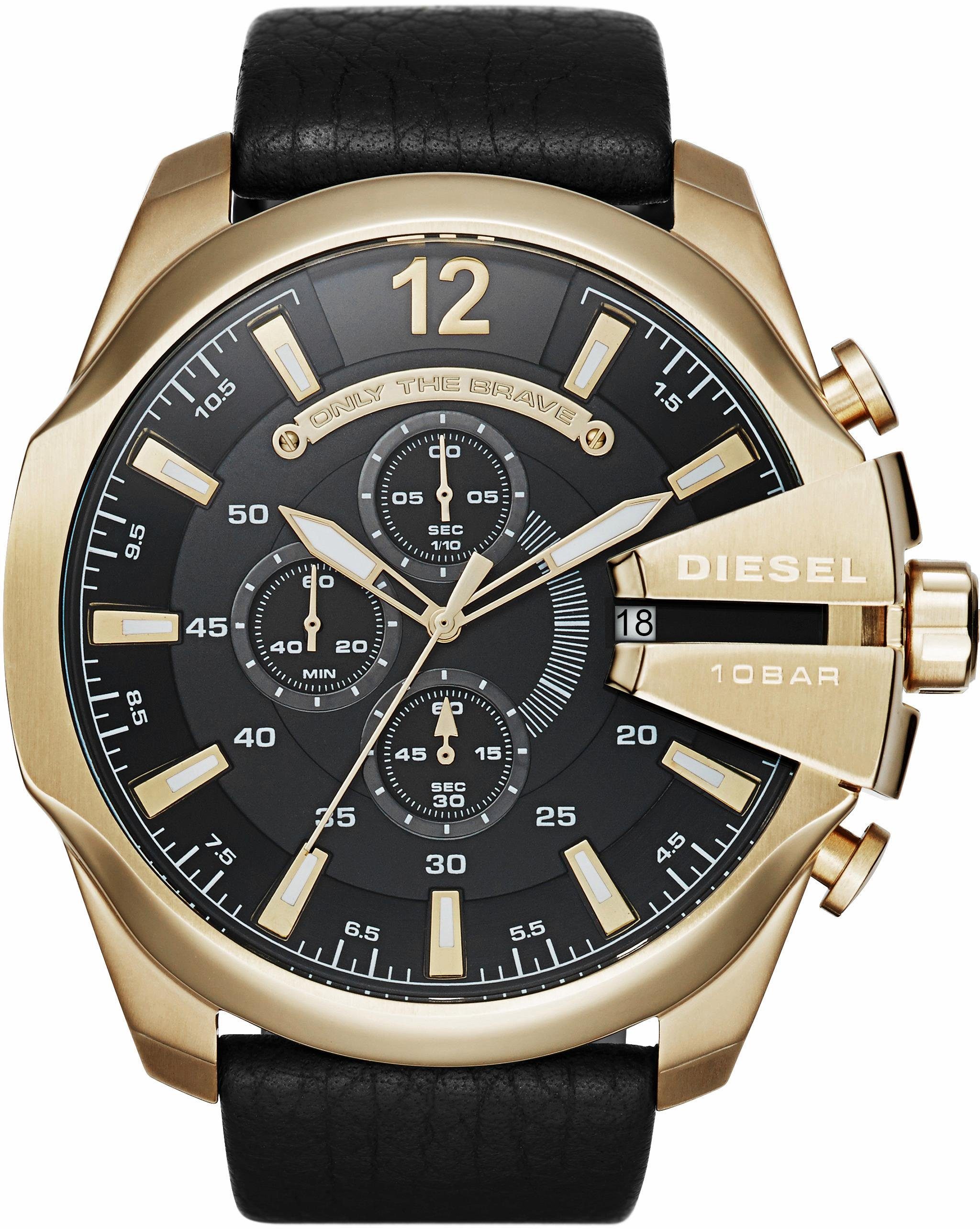 Diesel Chronograph MEGA CHIEF DZ4344, Quarzuhr, günstig online kaufen