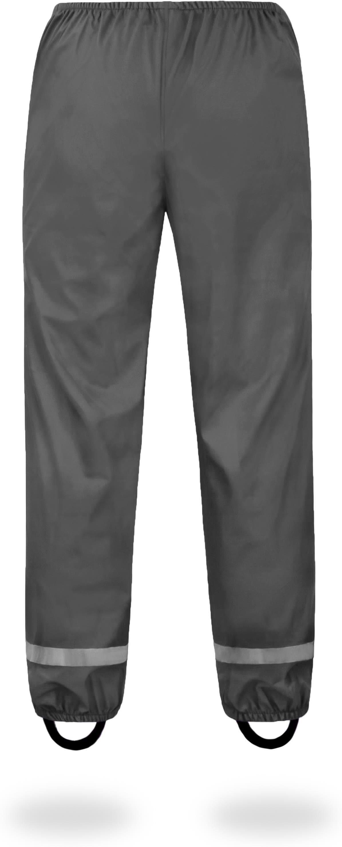 normani Regenhose Kinder Regenhose York Jungen und Mädchen - Wind- und wasserdichte Regenhose mit Reflektoren – Bild 2 von 5
