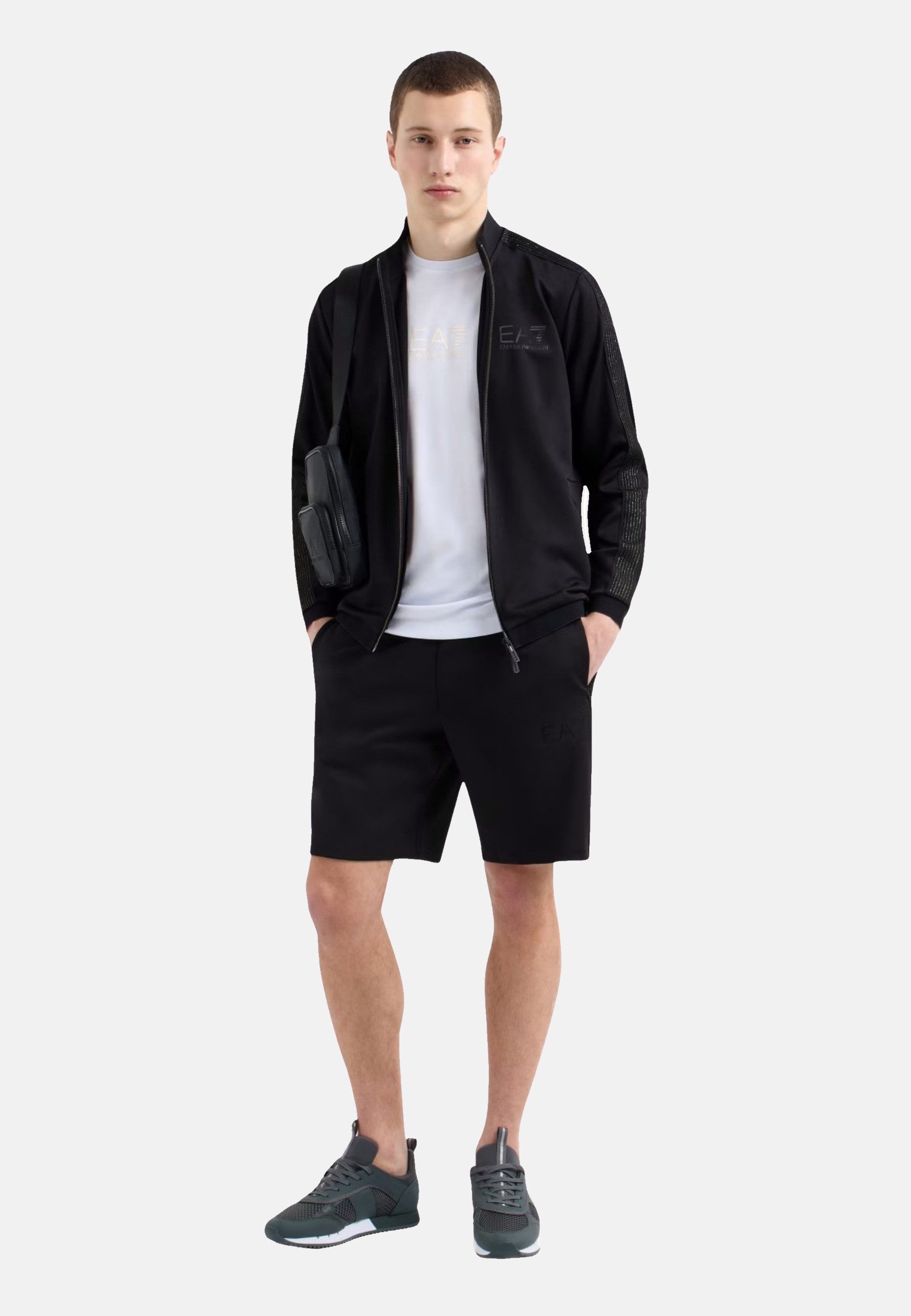 Emporio Armani Sweatshorts Shorts Gold Label Kurze Hose (1-tlg)