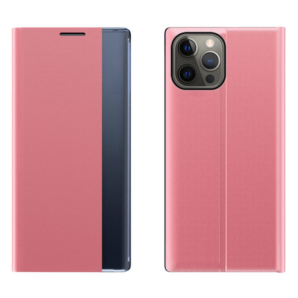 Hurtel Flip Case Klapphülle Handytasche Schutzhülle 6,1 Zoll, interaktive Frontblende, Rundumschutz, aufklappbar