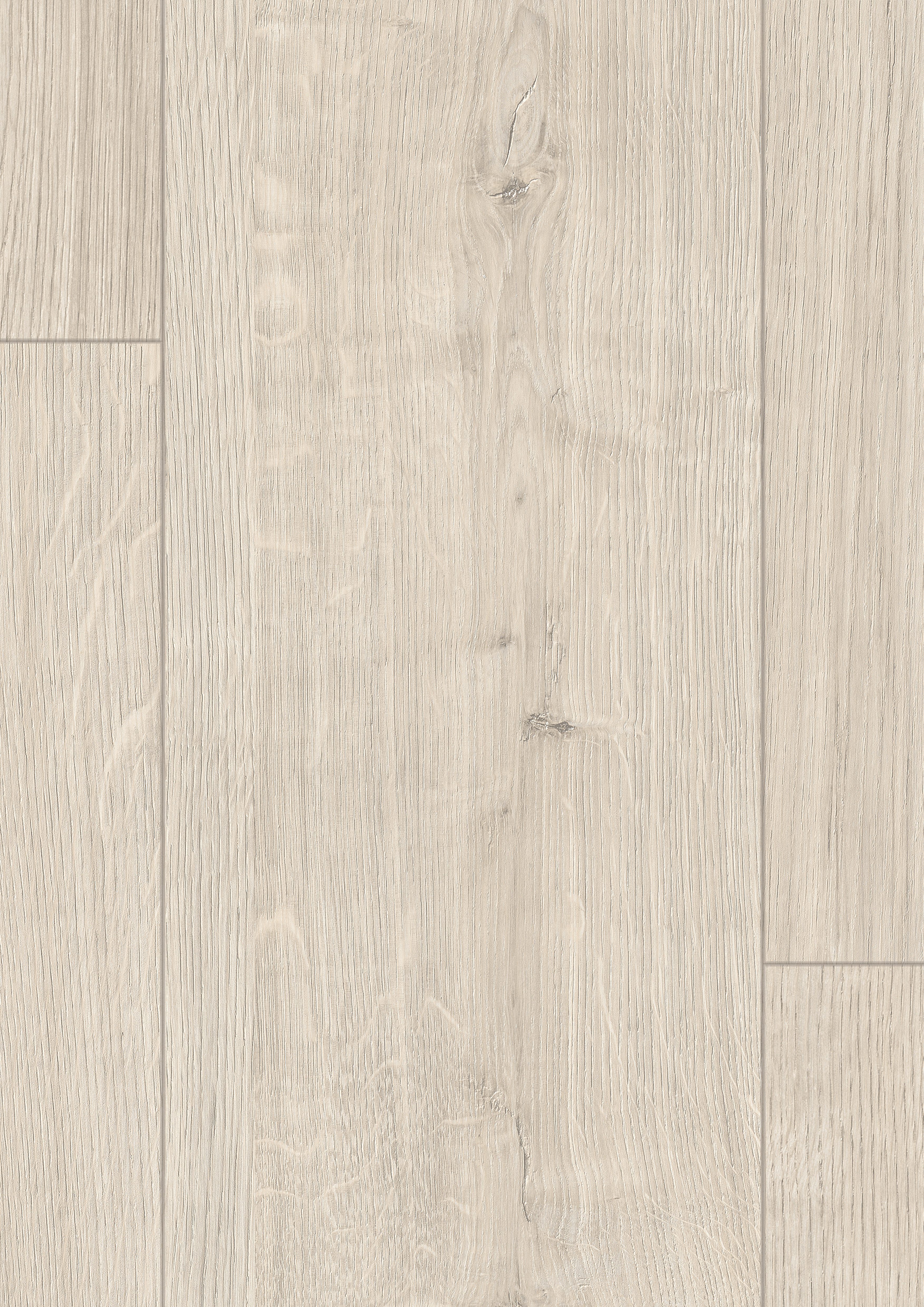 EGGER Vinylboden Aquadura+ EDF184 Berdal Eiche weiss (7,5mm; 1,995qm), Wasserbeständig, Holzbasierter elastischer Bodenbelag mit HDF Trägerplatte