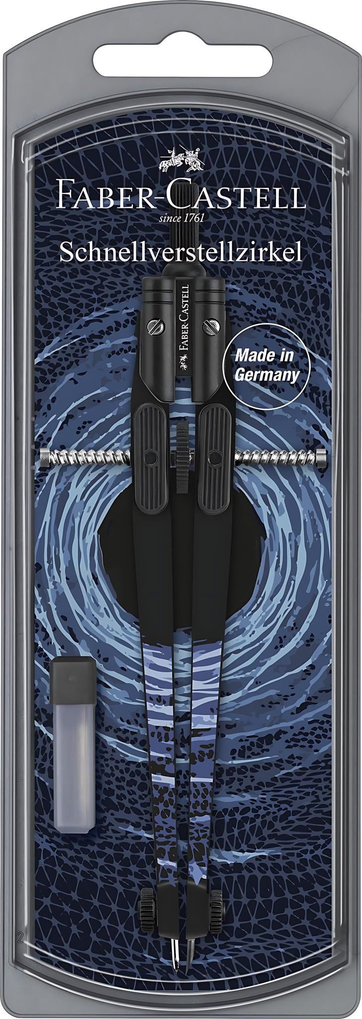 Faber-Castell Spitzzirkel Faber Castell Schnellverstellzirkel Kr 390mm Shiny Twist
