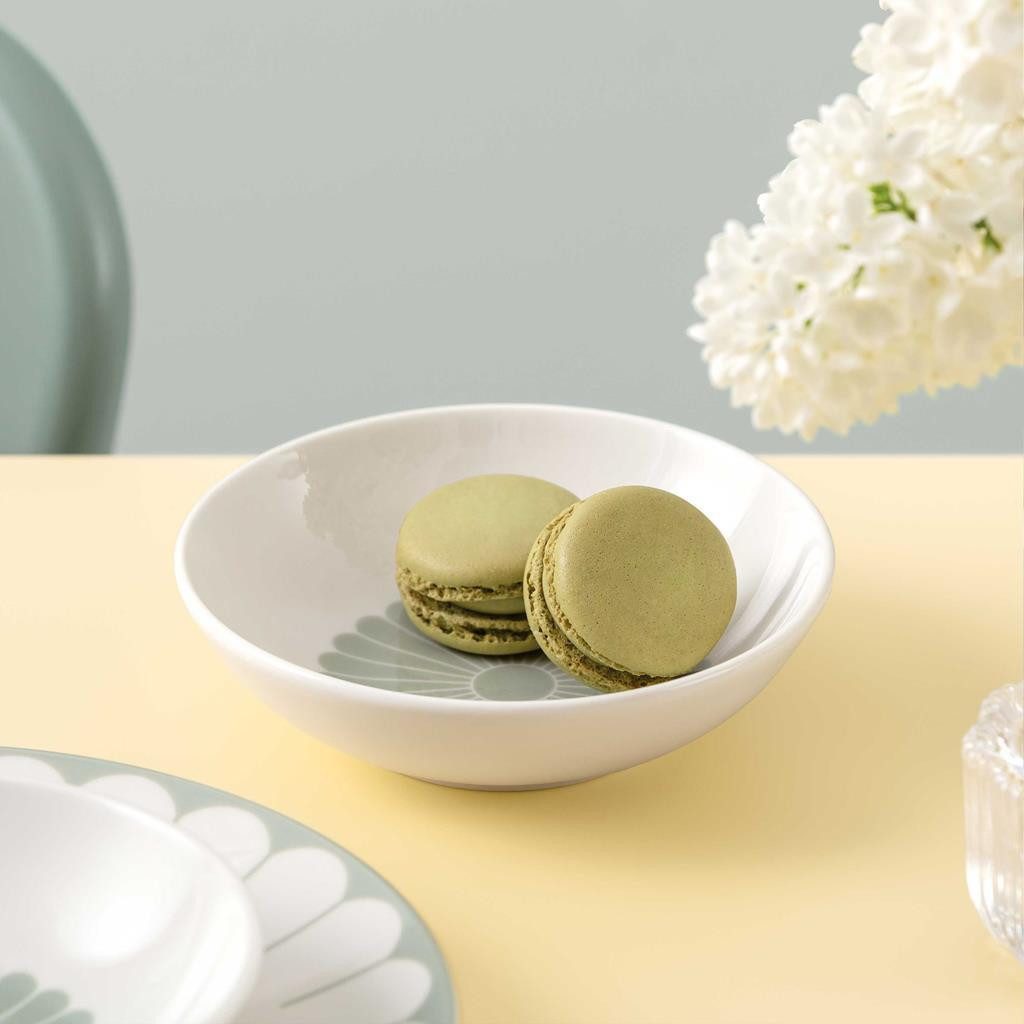 Villeroy & Boch Schale Fleur Couleur Dessertschalen ø 13,2 cm 6er Set, Porzellan, (6x Schale, 6-tlg)