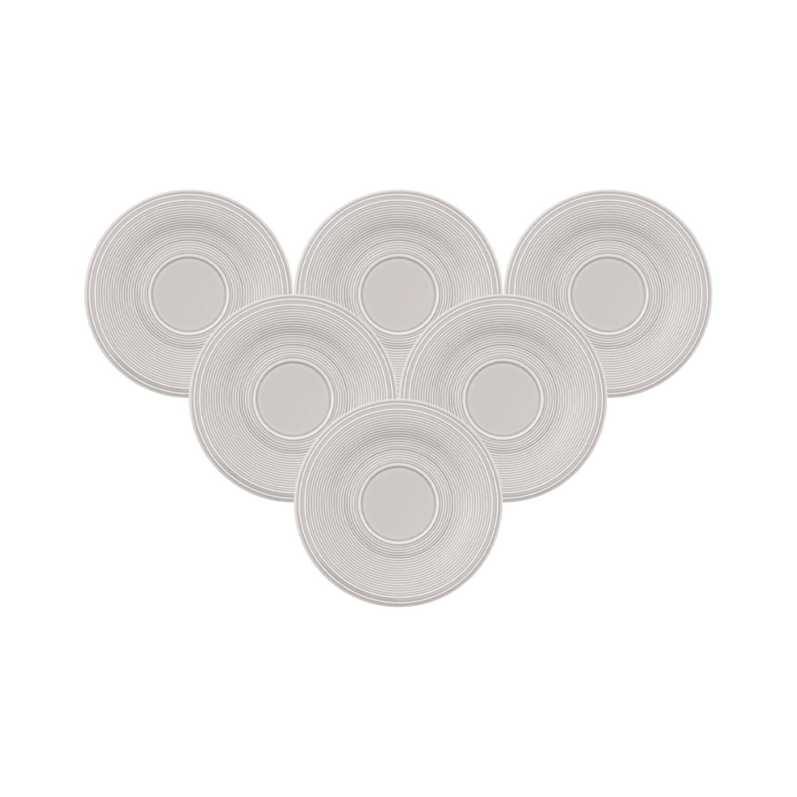 like. by Villeroy & Boch Untertasse Color Loop Kaffeeuntertassen ø 15,4 cm 6er Set, (6 St)
