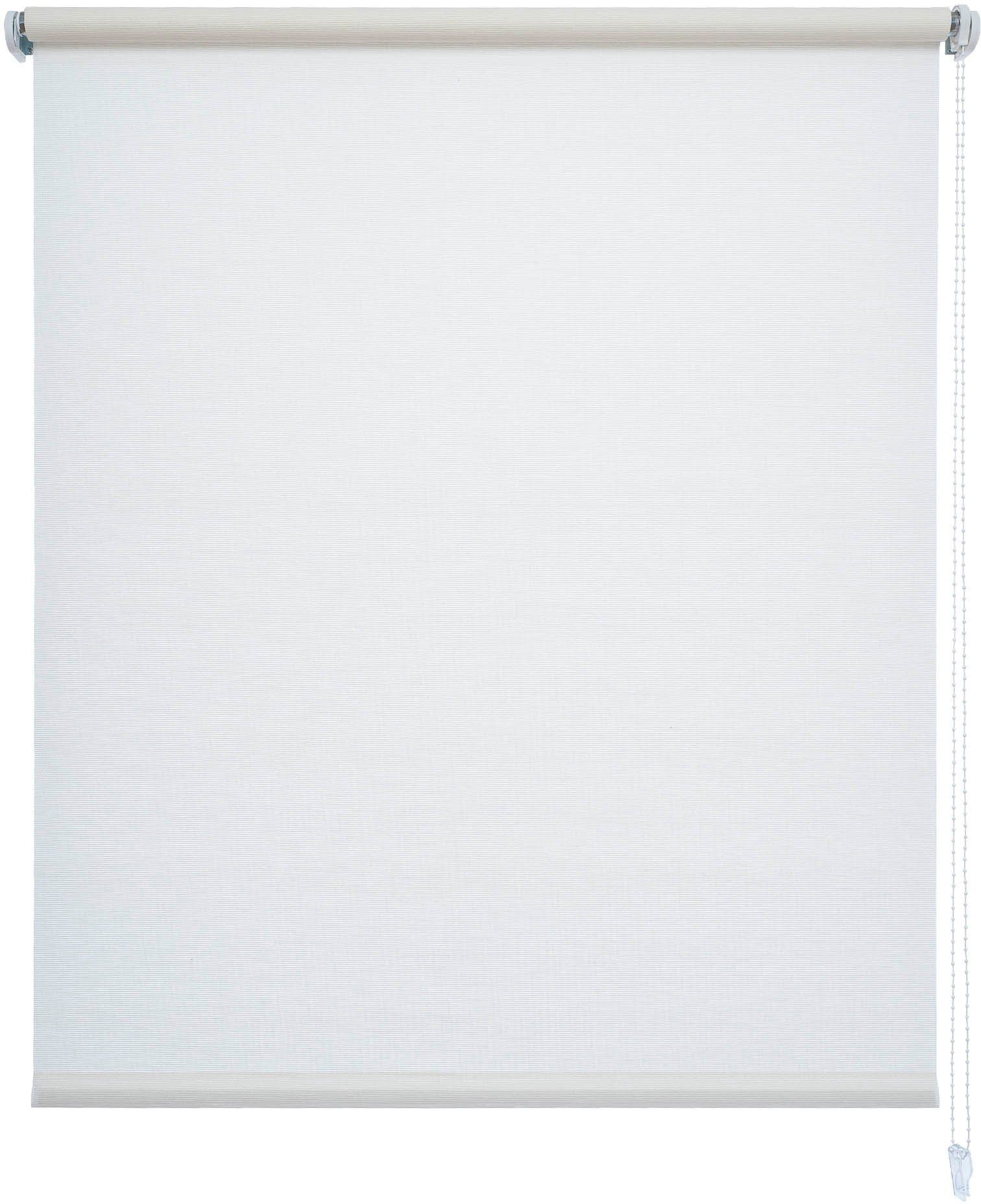 Seitenzugrollo Dekor Struktur, Liedeco, Lichtschutz, mit Bohren, verschraub günstig online kaufen