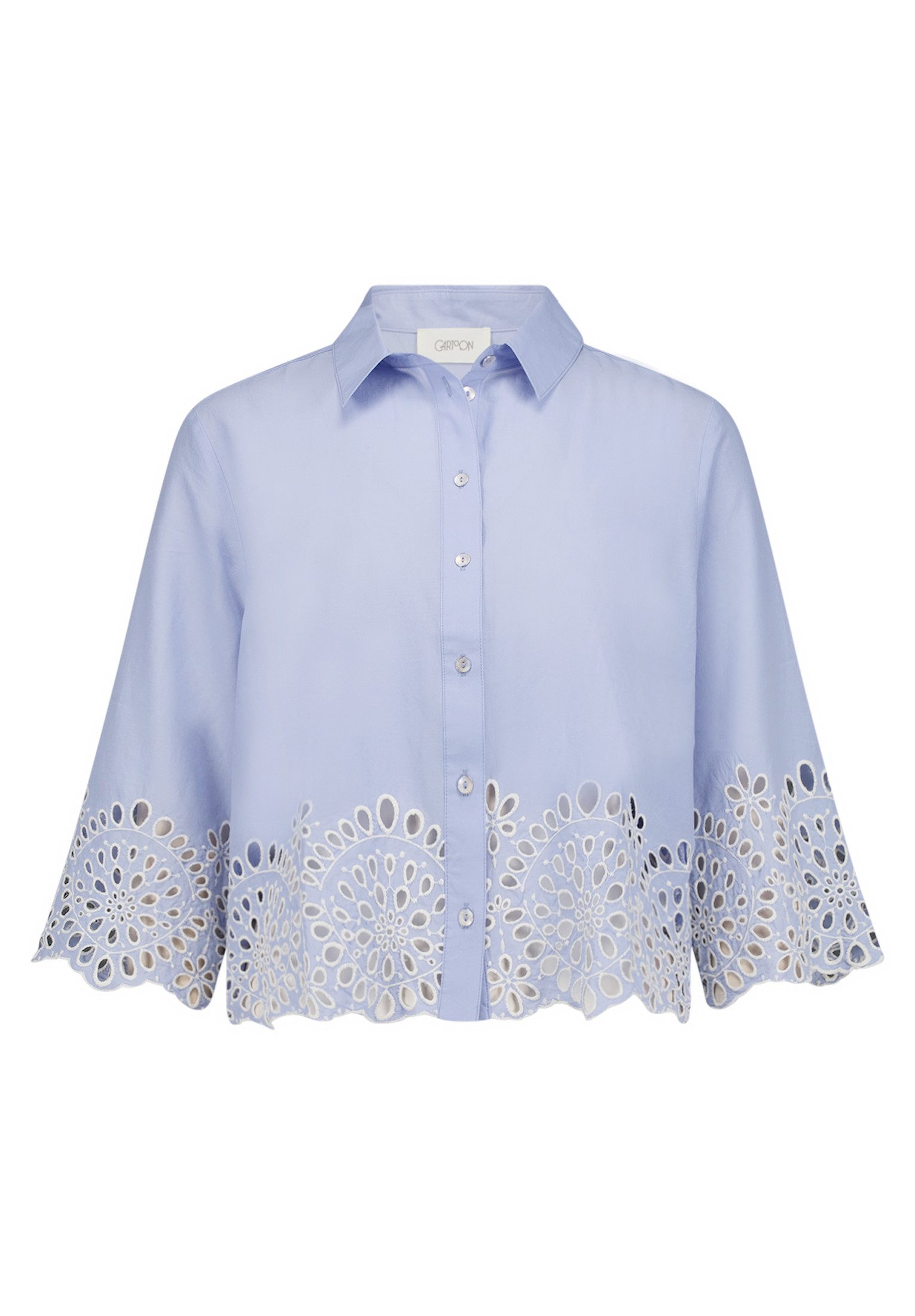 Cartoon Klassische Bluse