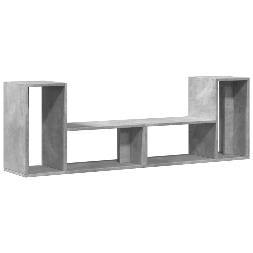 vidaXL TV-Schrank TV-Schränke 2 Stk. Betongrau 75x30x50 cm Holzwerkstoff (1-St)