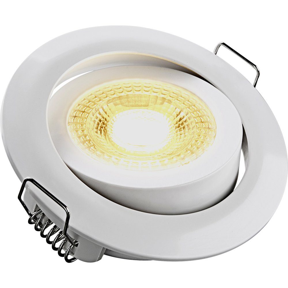 HEITRONIC Einbauleuchte Heitronic 500665 DL7202 LED-Einbauleuchte LED LED fest eingebaut 5 W