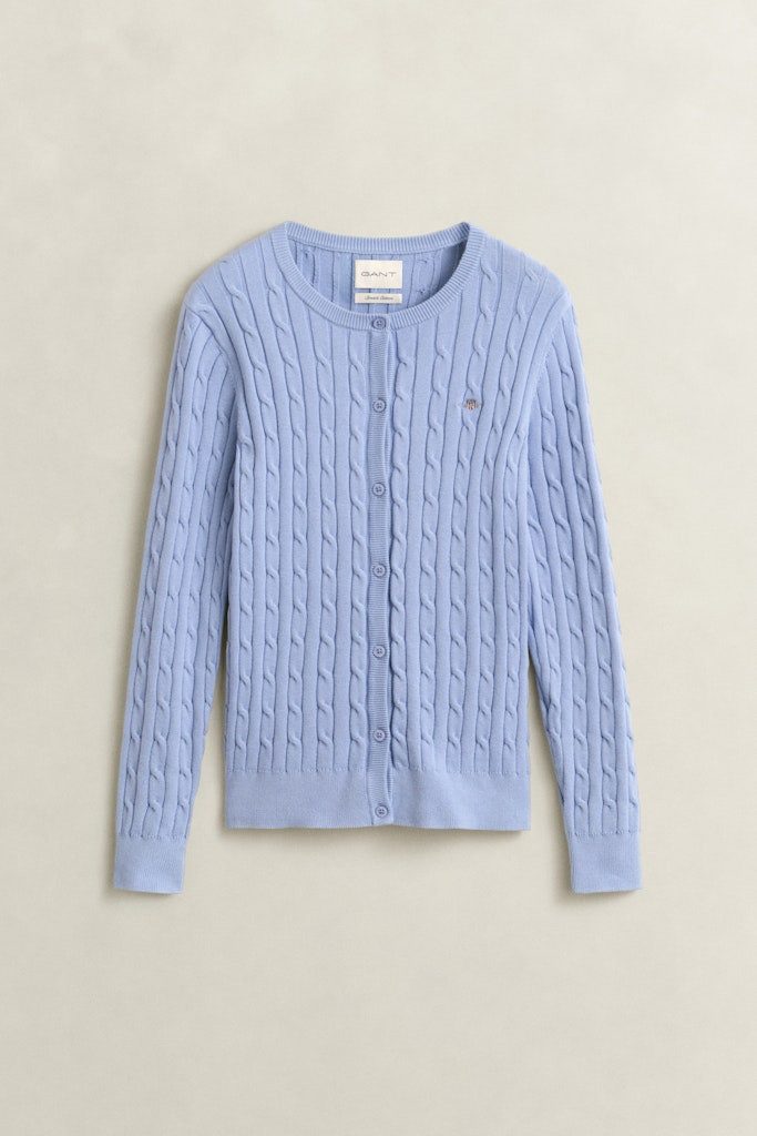 Gant Strickjacke STRETCH COTTON CABLE CARDIGAN