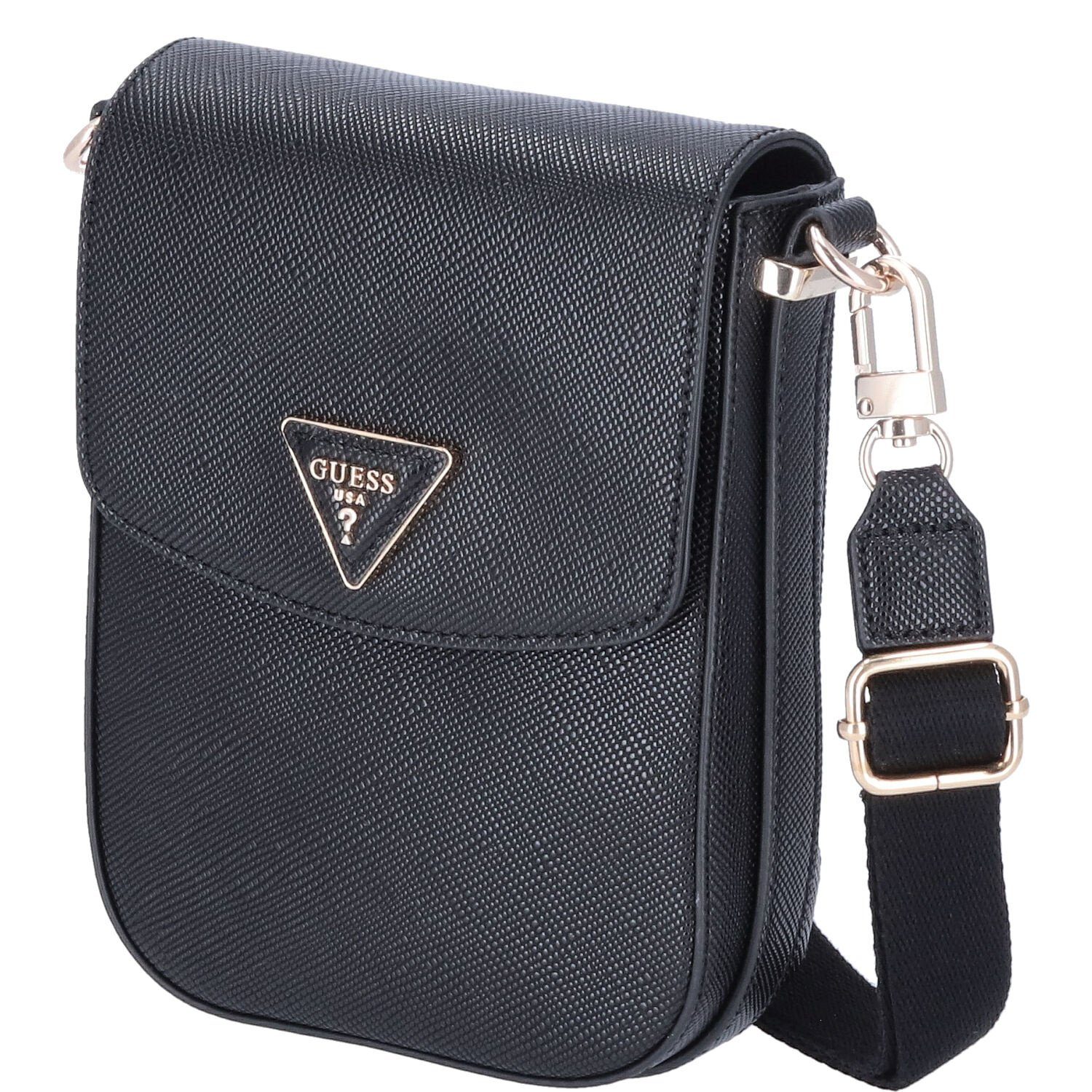 Guess Freizeitrucksack GUESS Umhängetasche/Rucksack 2in1 Brynlee Black (1-tlg)