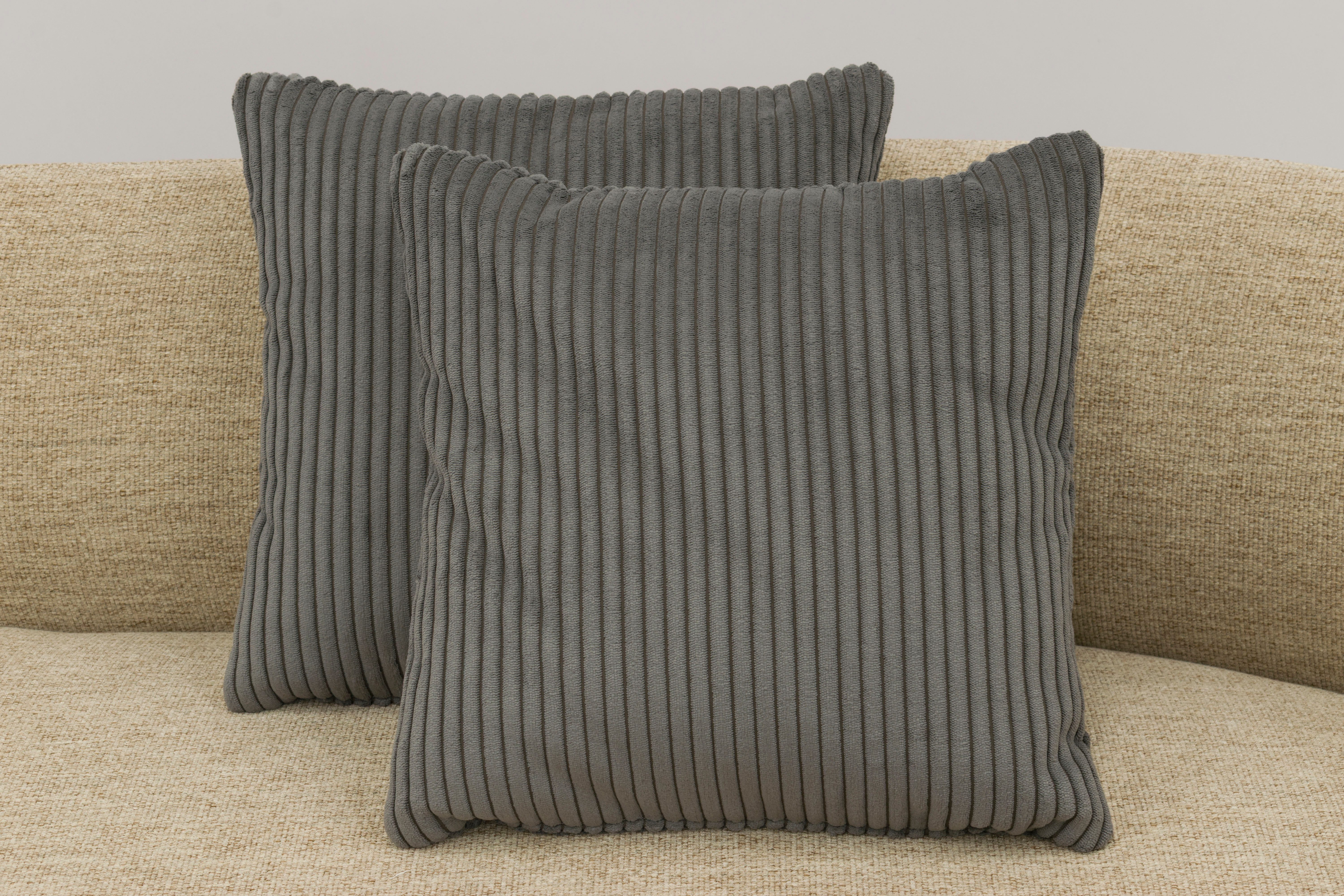OTTO home Dekokissen Faxxe, Dekokissen mit Füllung, Sofakissen 2er Set 40x40cm