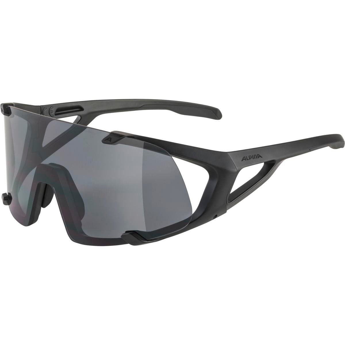 Alpina Sports Sonnenbrille HAWKEYE ALL BLACK MATT