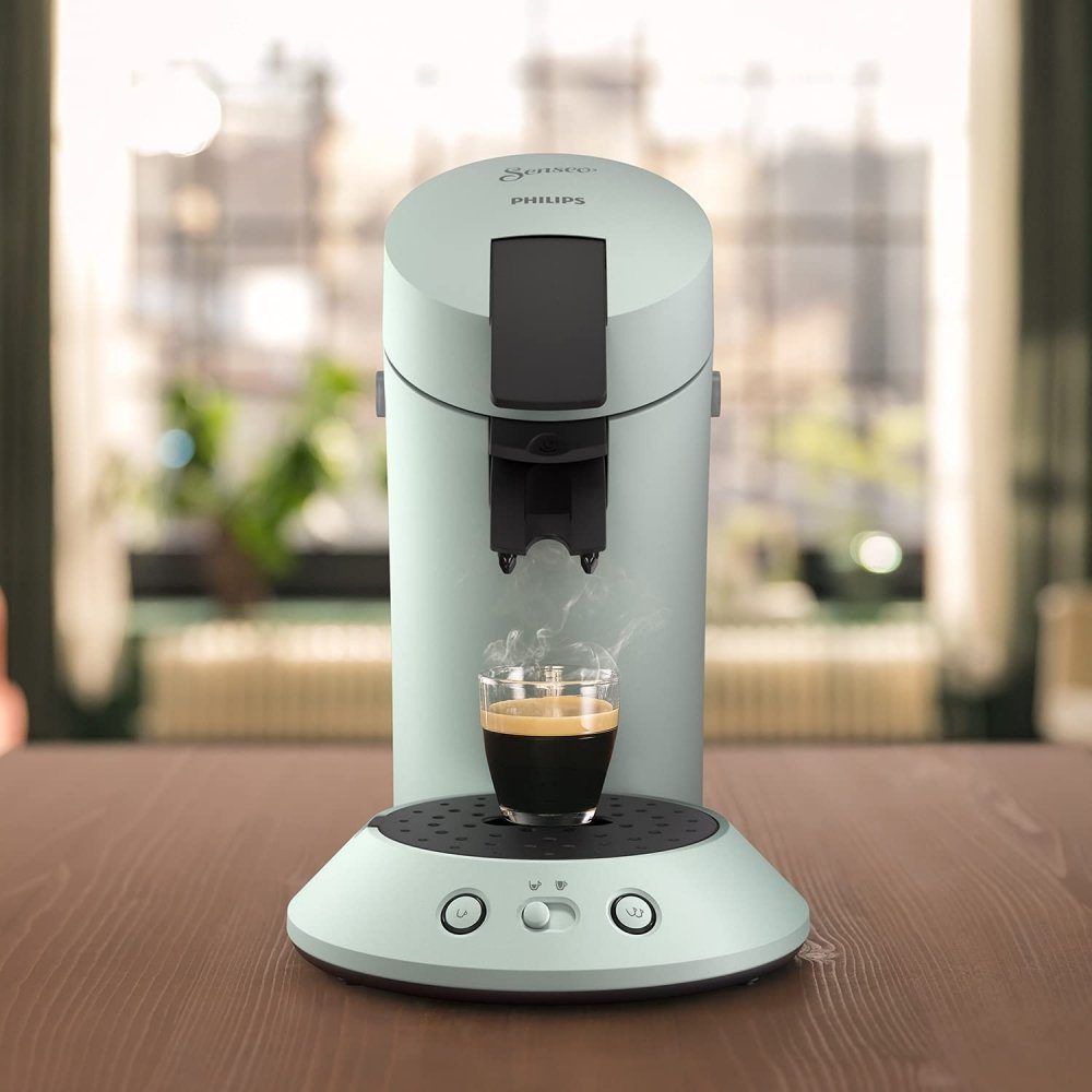 matt mint - - Plus Original Senseo Kaffeepadmaschine Philips Kaffeepadmaschine CSA210/20