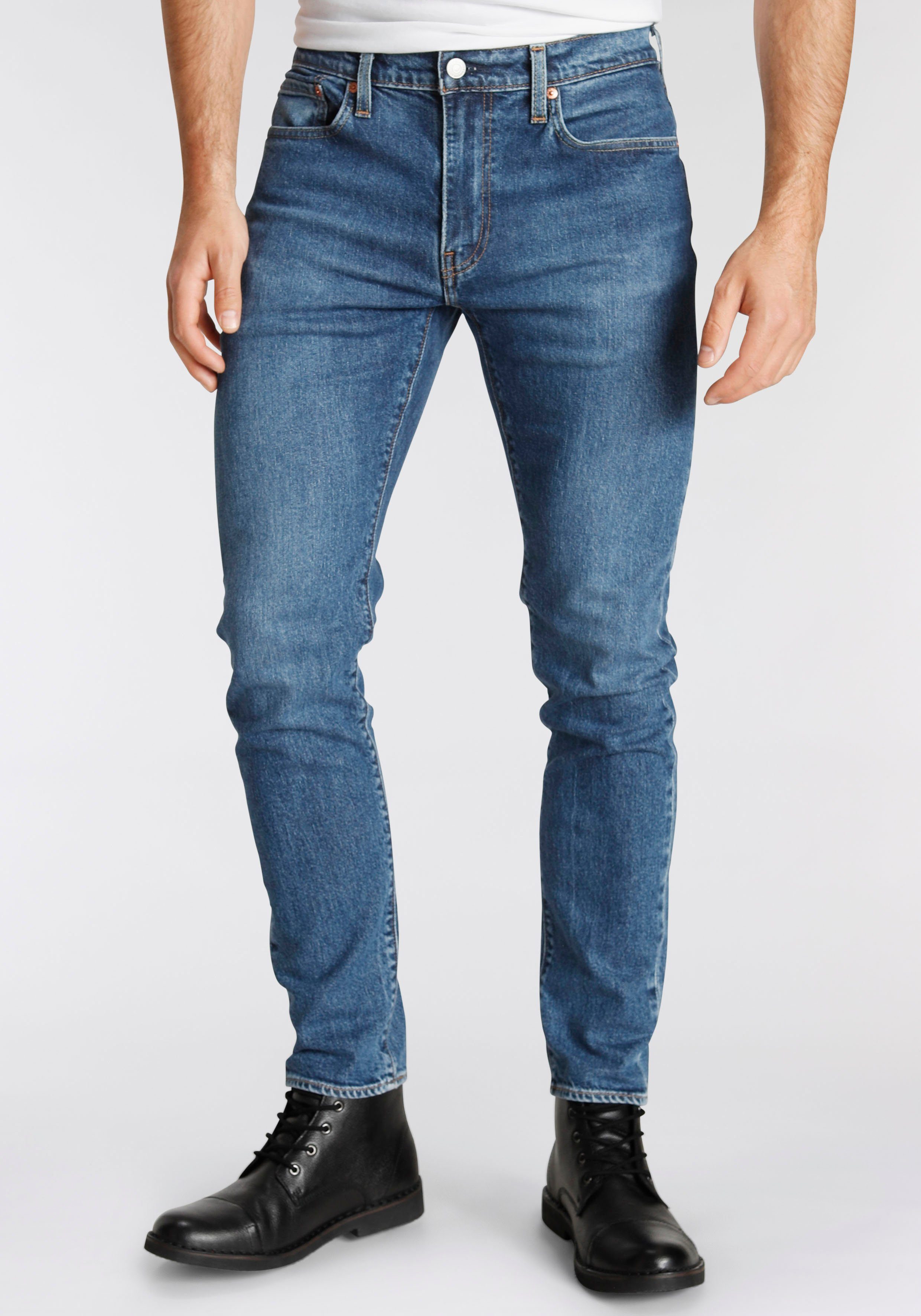 Levi's® Tapered-fit-Jeans 512 mit INDIGO Fit MEDIUM Markenlabel Taper Slim