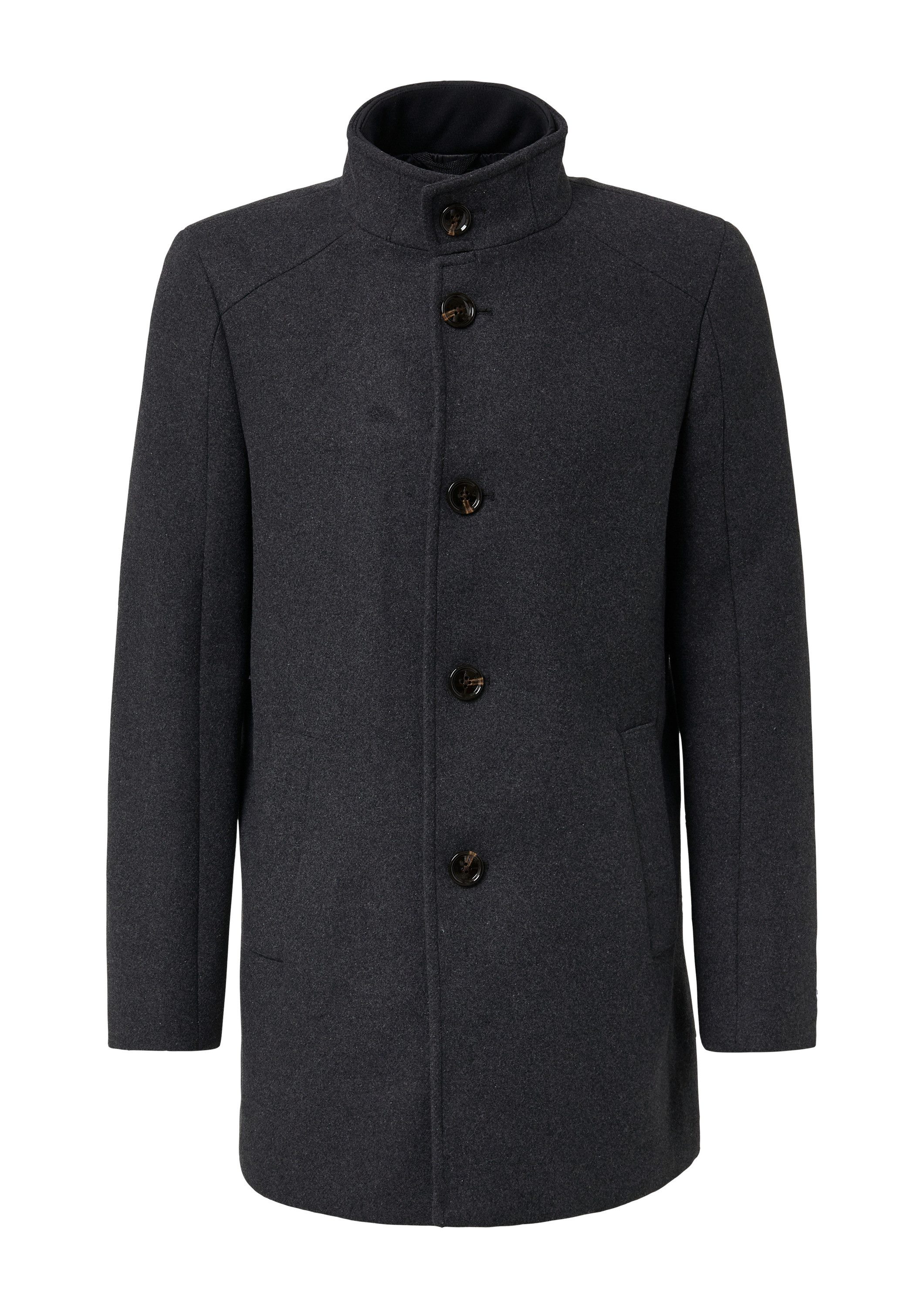 s.Oliver Funktionsmantel Outdoor-Mantel Mantel mit Stehkragen und Stepp-Ein günstig online kaufen