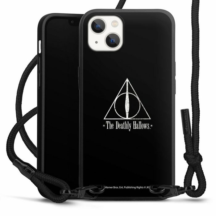 DeinDesign Handyhülle Heiligtümer des Todes Zauberei & Magie Harry Potter Apple iPhone 13 Premium Handykette Hülle mit Band Case zum Umhängen