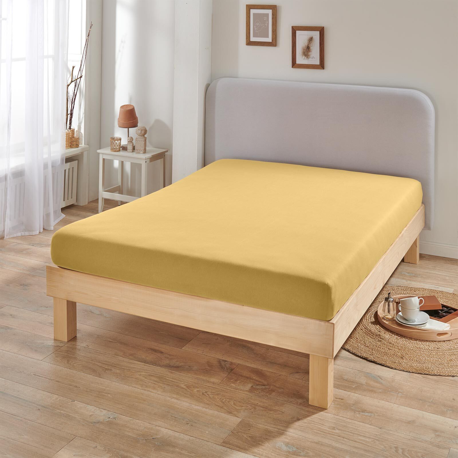 BETTWARENSHOP Spannbettlaken Boxspring, Jersey, Gummizug: Rundumgummi, (1 S günstig online kaufen