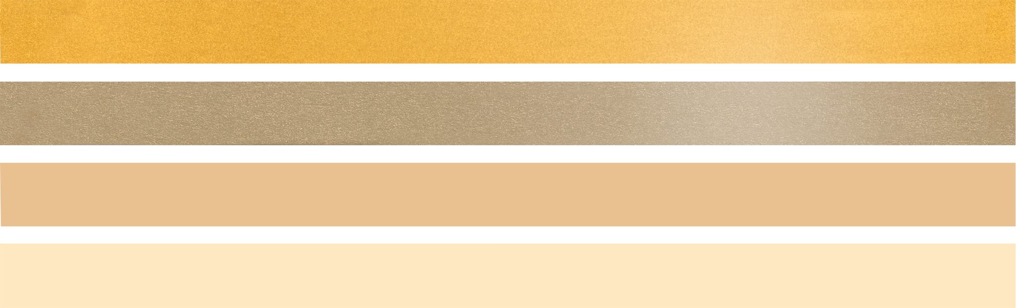 Heyda Designpapier Faltstreifen-Set für Fröbelsterne B/H: 15 cm × 45 cm 120 g/m² goldfarb