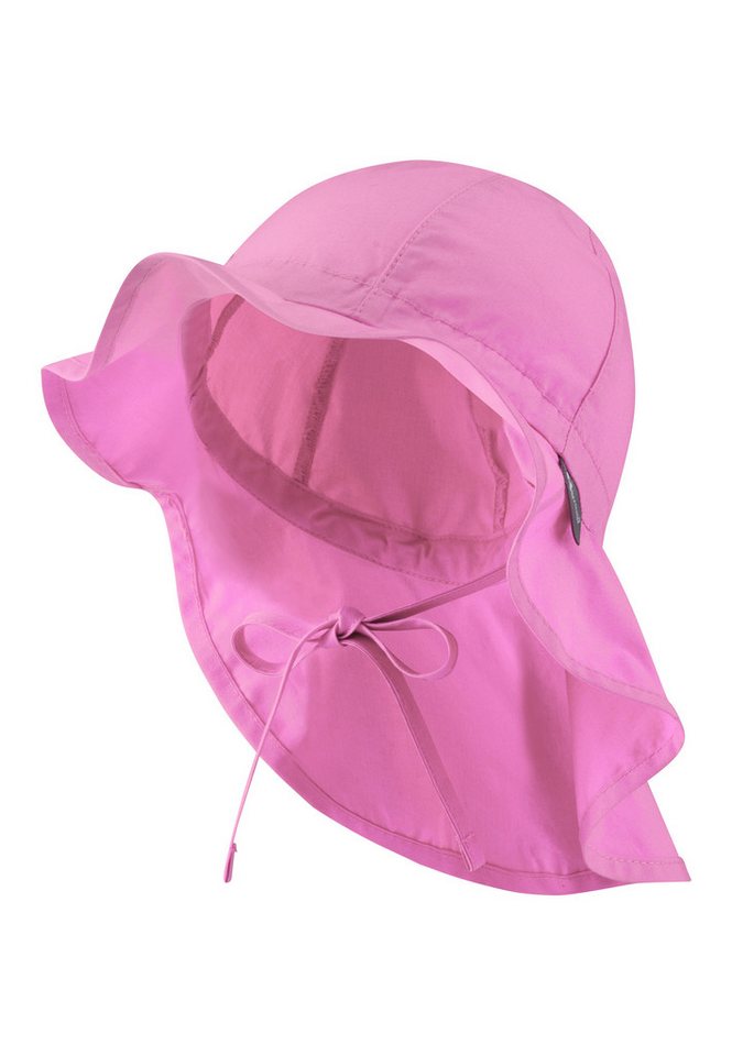 Sterntaler® Schirmmütze UV-Schutz 50+ Sonnenhut einfarbig (1-St) Mütze mit Nackenschutz und Größenregulierungsband