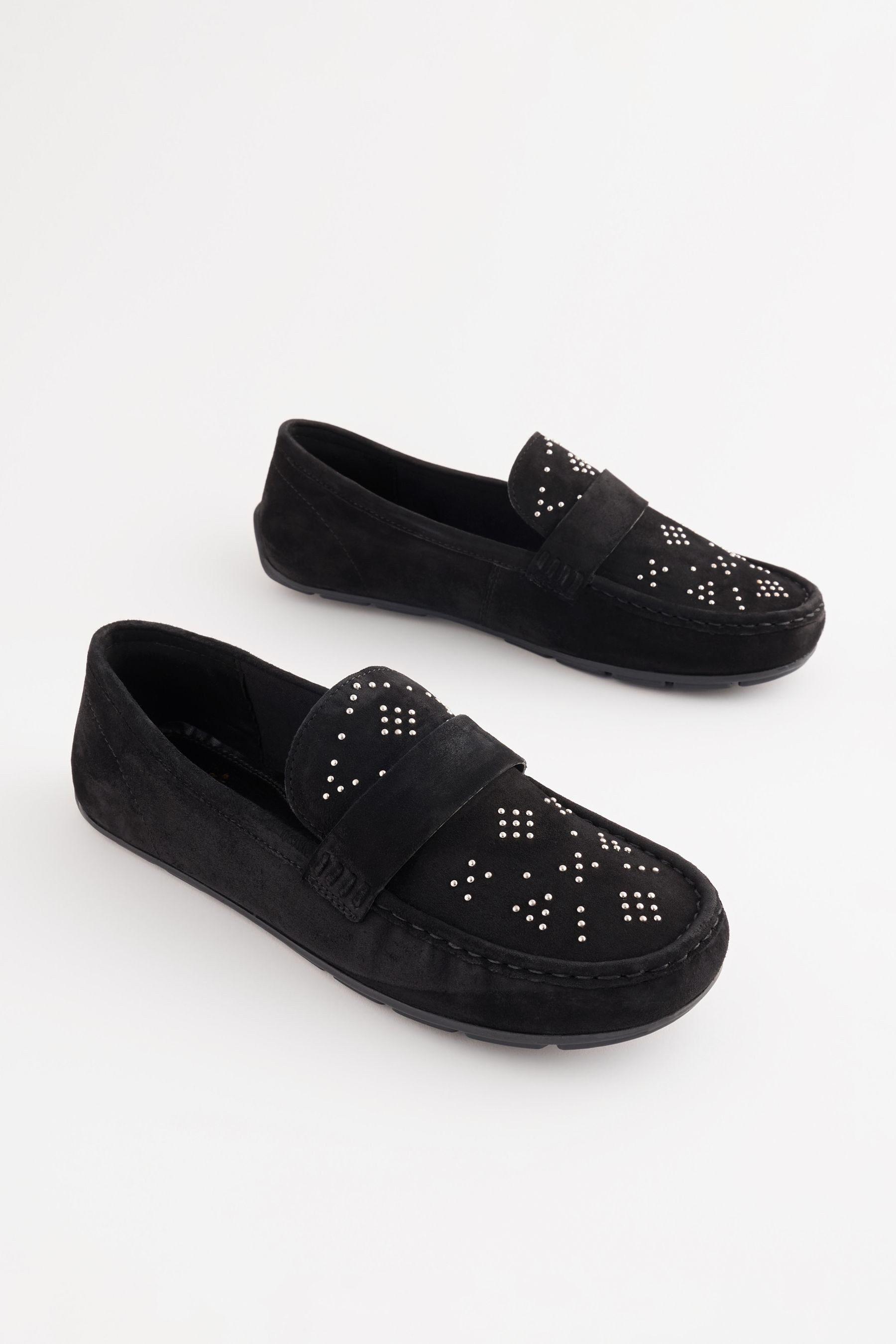 Next Forever Comfort® Lederslipper mit Nietenbesatz günstig online kaufen
