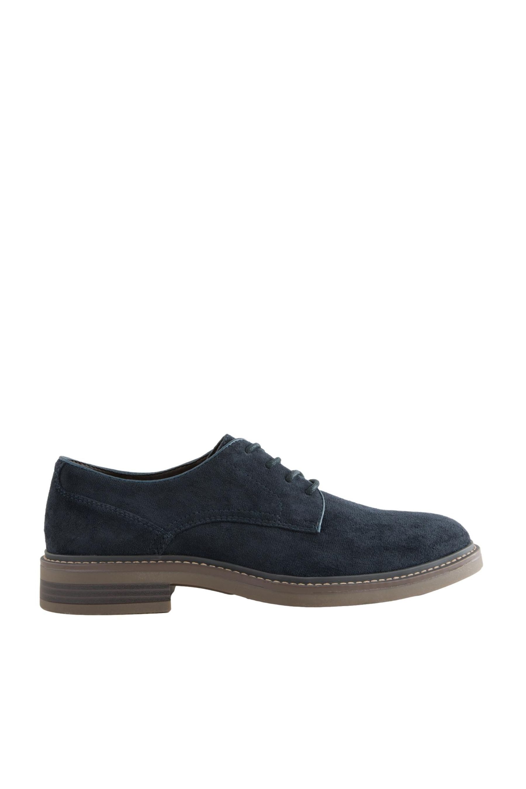 Next Derby-Schuhe aus Velourskunstleder Schnürschuh (1-tlg) günstig online kaufen