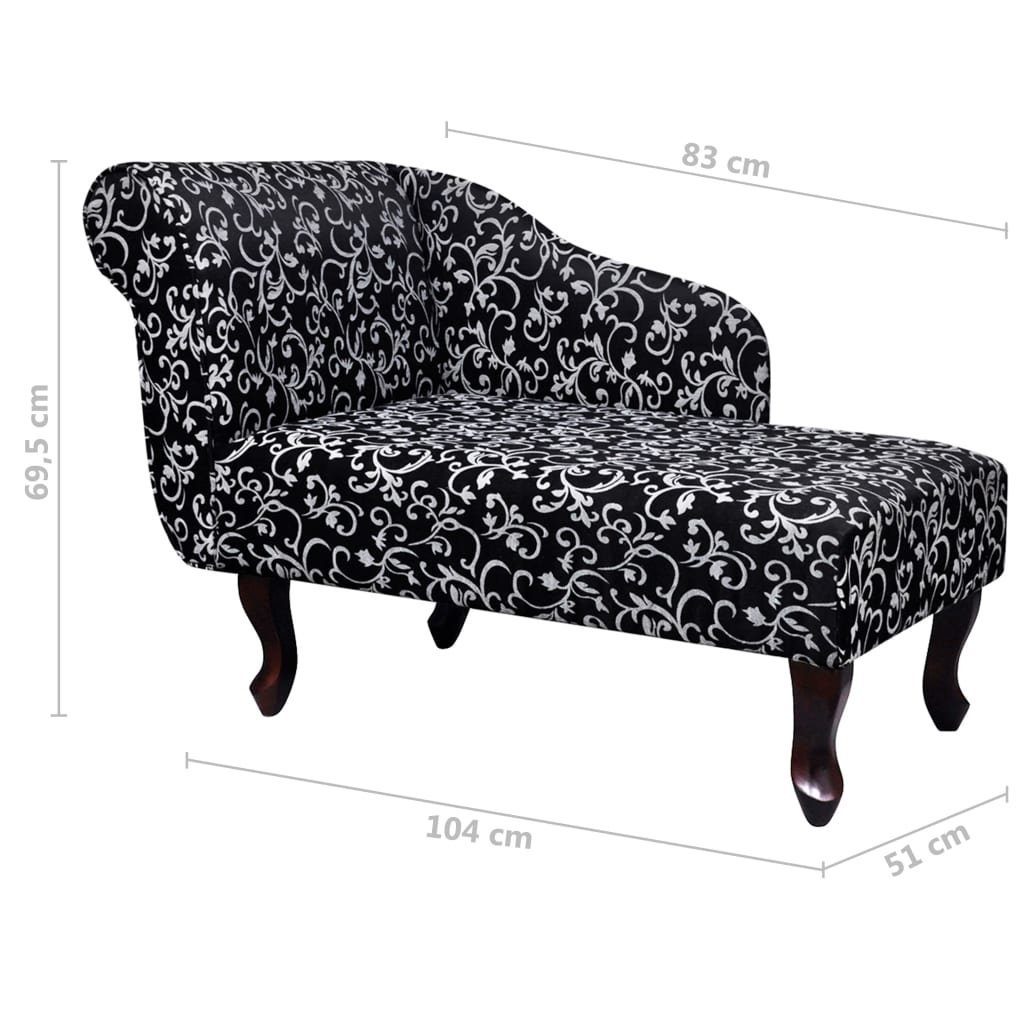 DOTMALL Chaiselongue Stoffbezug-Chaiselongue gepolsterte Chaiselongue Wohnzimmer Liege Sofa