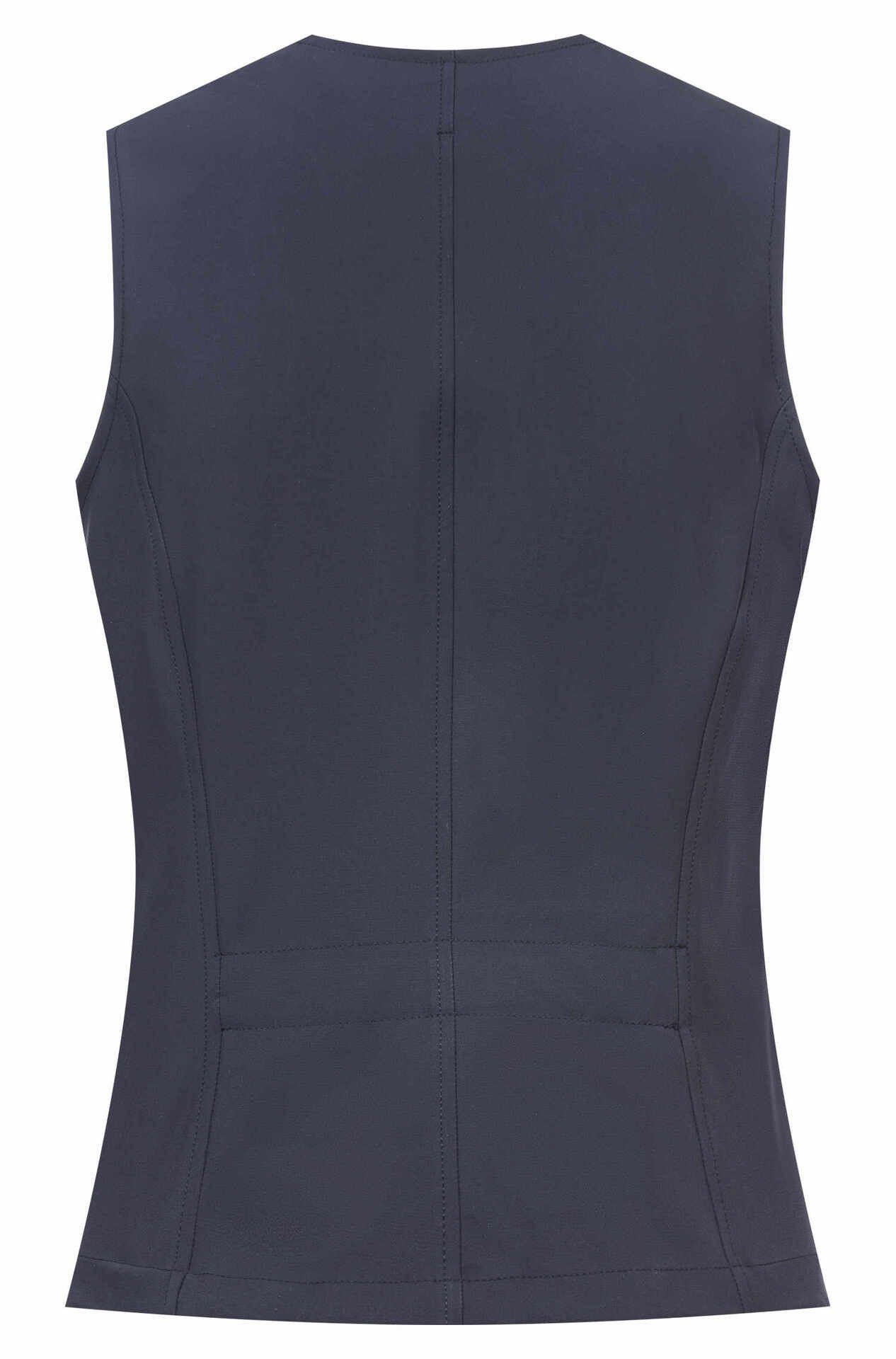 GREIFF Anzugweste Greiff FLOW Damen Business Weste V-Neck Regular Stretch Marine – Bild 2 von 4