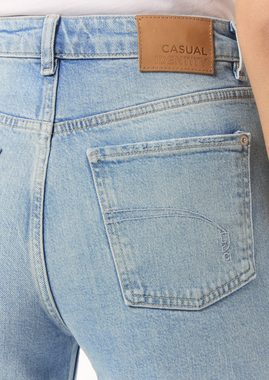 comma casual identity 5-Pocket-Jeans Verwaschene Jeans mit Straight Leg