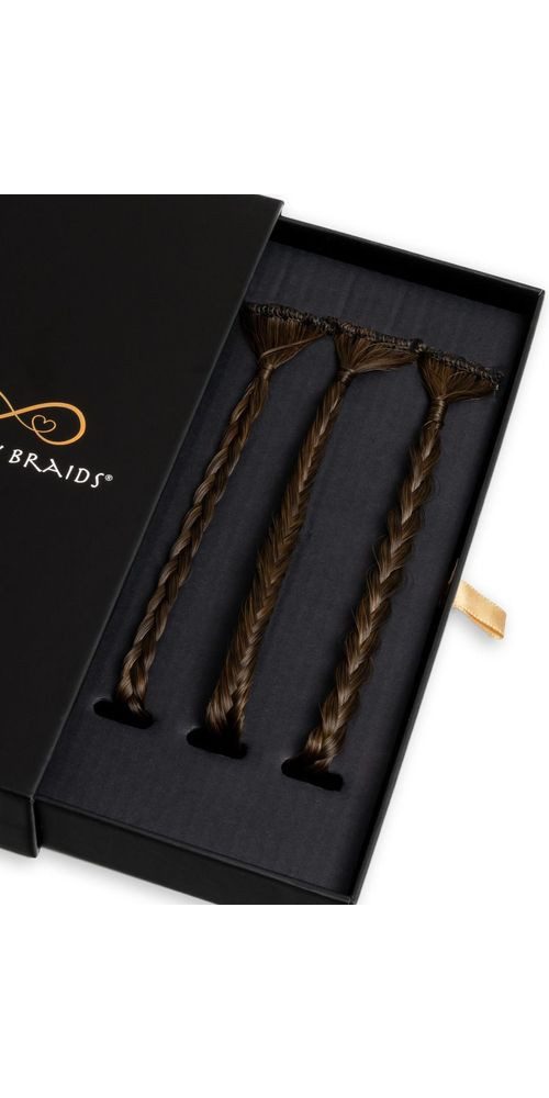 Infinity Braids Kunsthaar-Extension Infinity Braids Infinity Braidies Copper Bronze