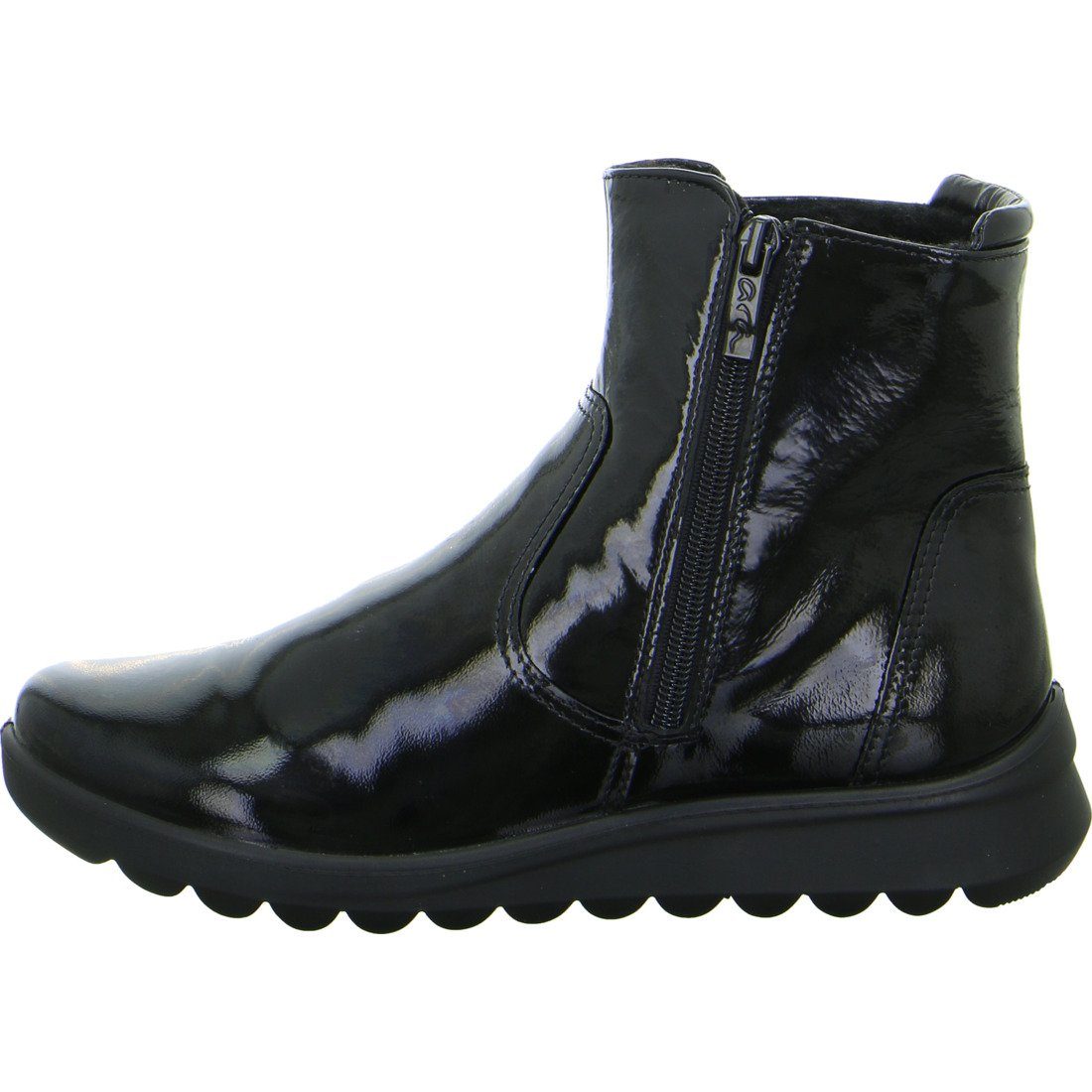 Stiefelette schwarz Ara Schuhe, Toronto 046883 - Glattleder Stiefelette Ara