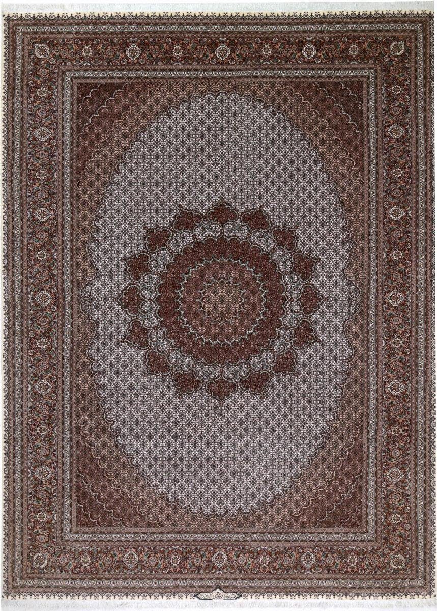 Orientteppich Täbriz Mahi 50Raj 249x339 Handgeknüpfter Orientteppich, Nain Trading, rechteckig, Höhe: 7 mm