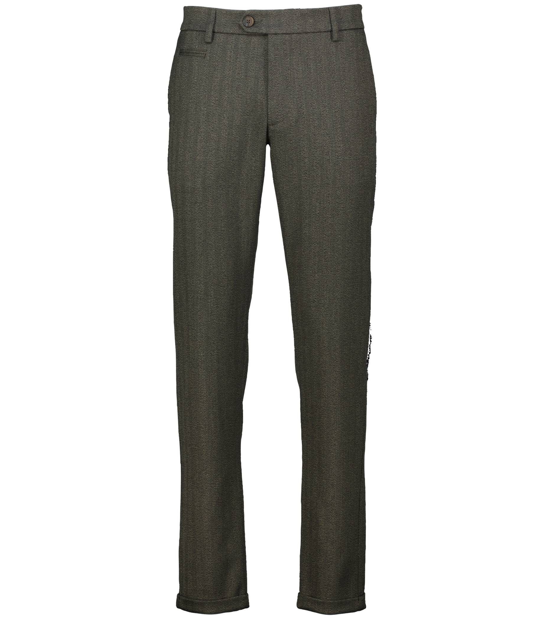 Les Deux Stoffhose Herren Hose COMO HERRINGBONE Slim Fit (1-tlg)