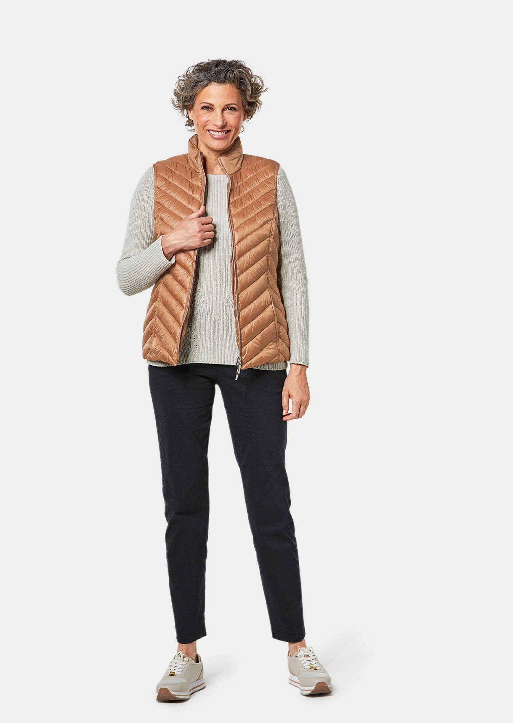 GOLDNER Steppweste Kurzgröße: Weste mit leichter Wattierung günstig online kaufen