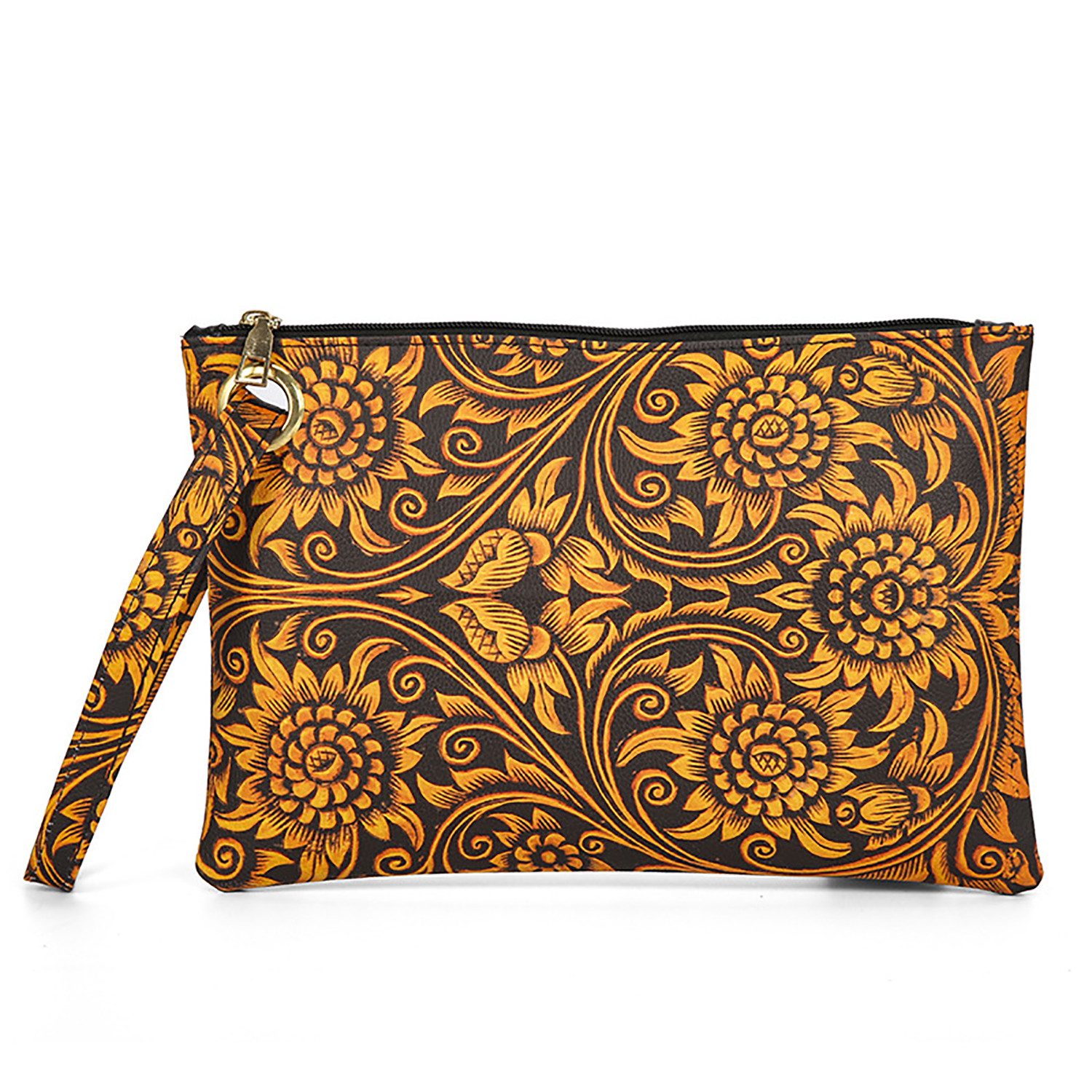 Refttenw Kosmetiktasche Damen Reise Kulturbeutel Klein Schminktasche mit Reißverschluss&Griff, 30x20cm