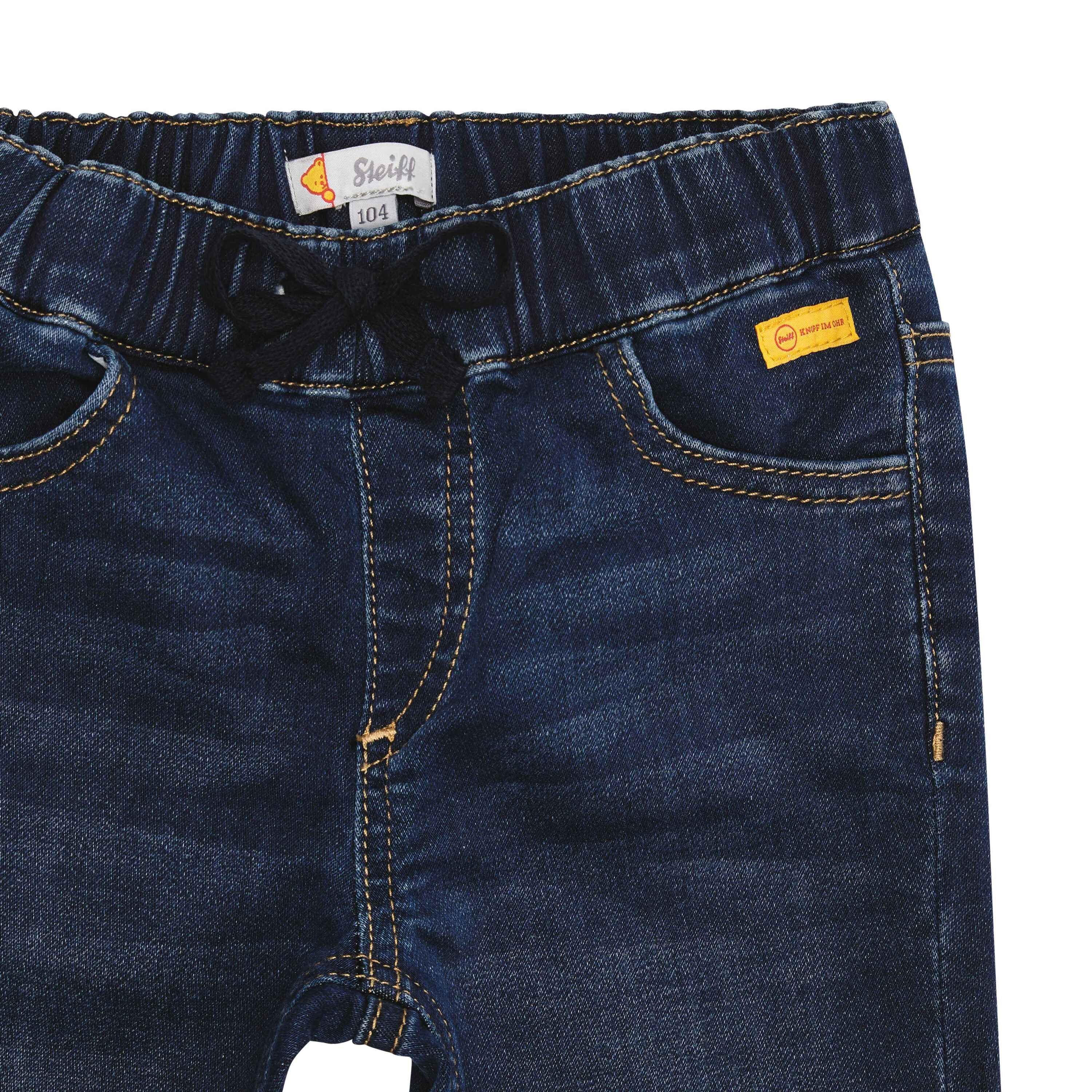 Steiff Regular-fit-Jeans Jeanshose Denim