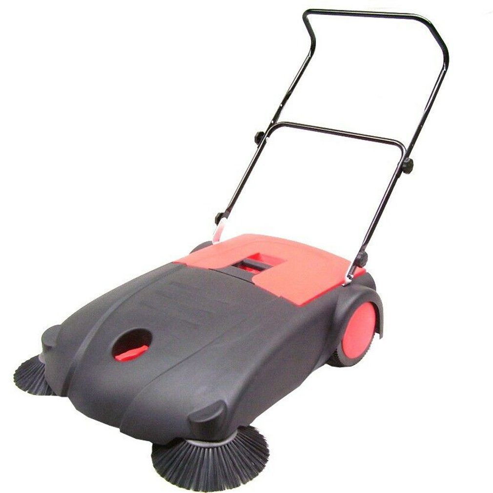 Apex Handkehrmaschine 800 mm Handkehrmaschine HKM80 mit 2 Seitenbesen 55144