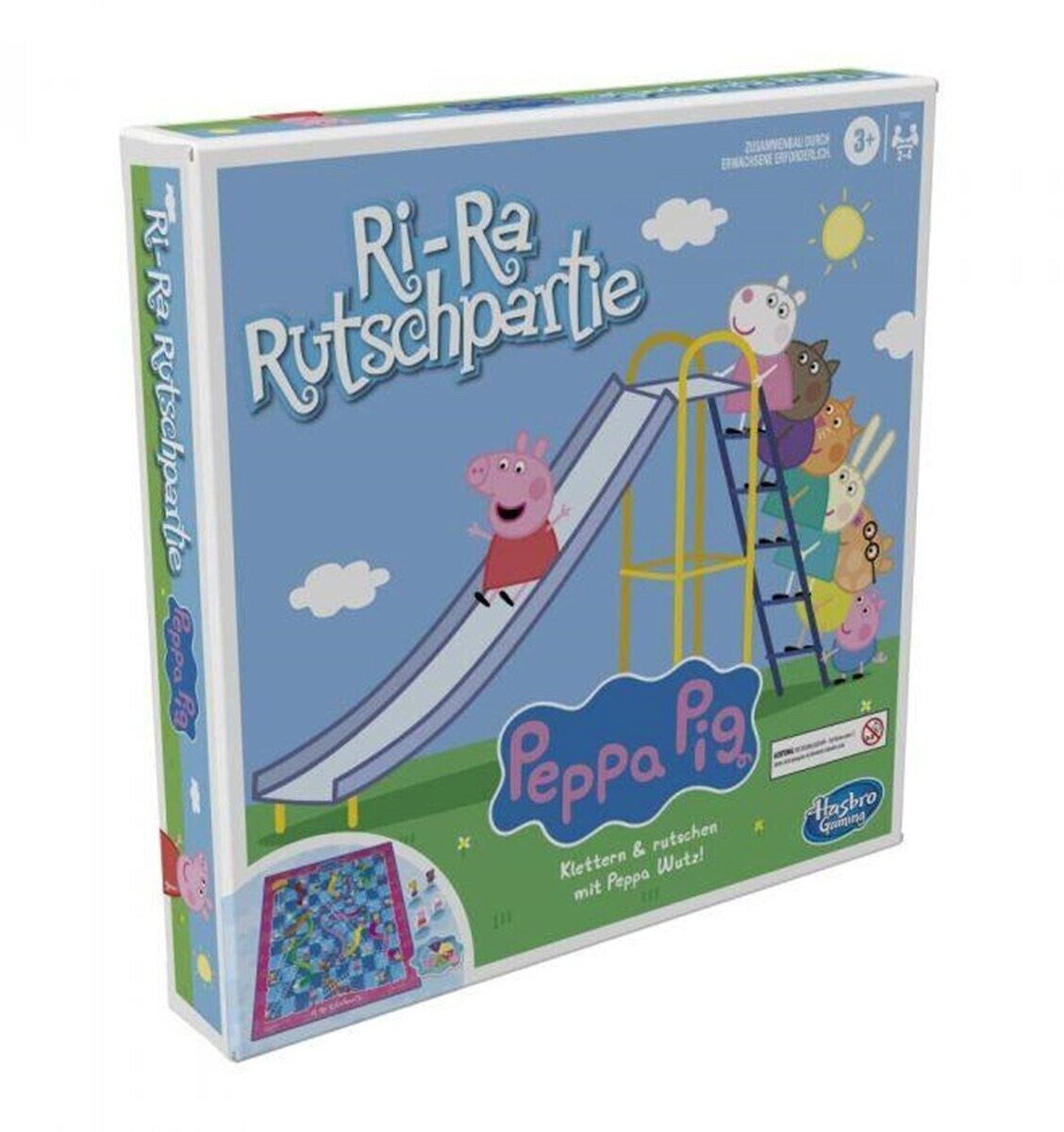 Hasbro Spiel Peppa Wutz Ri-Ra Rutschpartie Brettspiel ab 3 Jahren